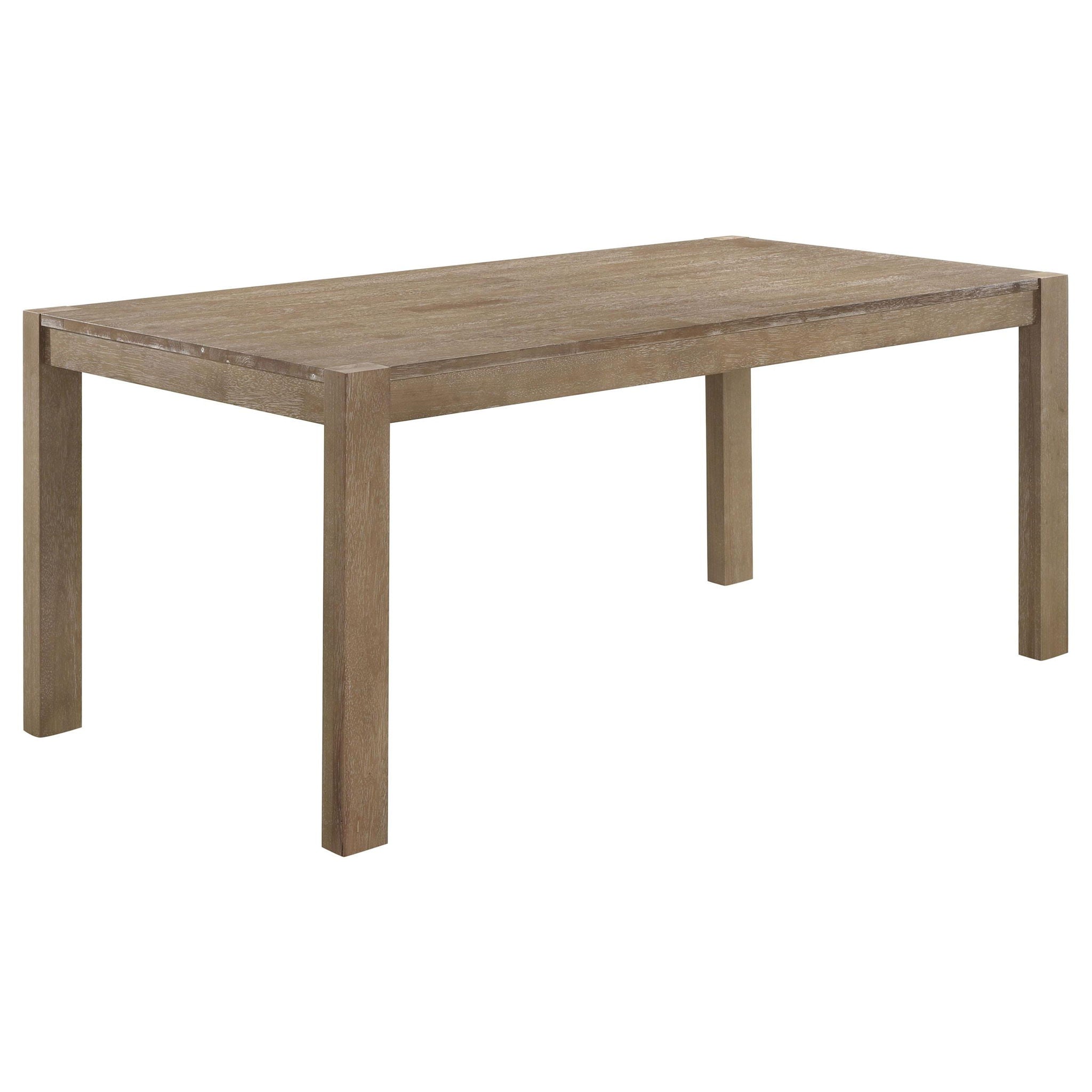 Scottsdale 5-piece Rectangular Dining Set Brown Washed - Atlantic Fine Furniture Melbourne FL