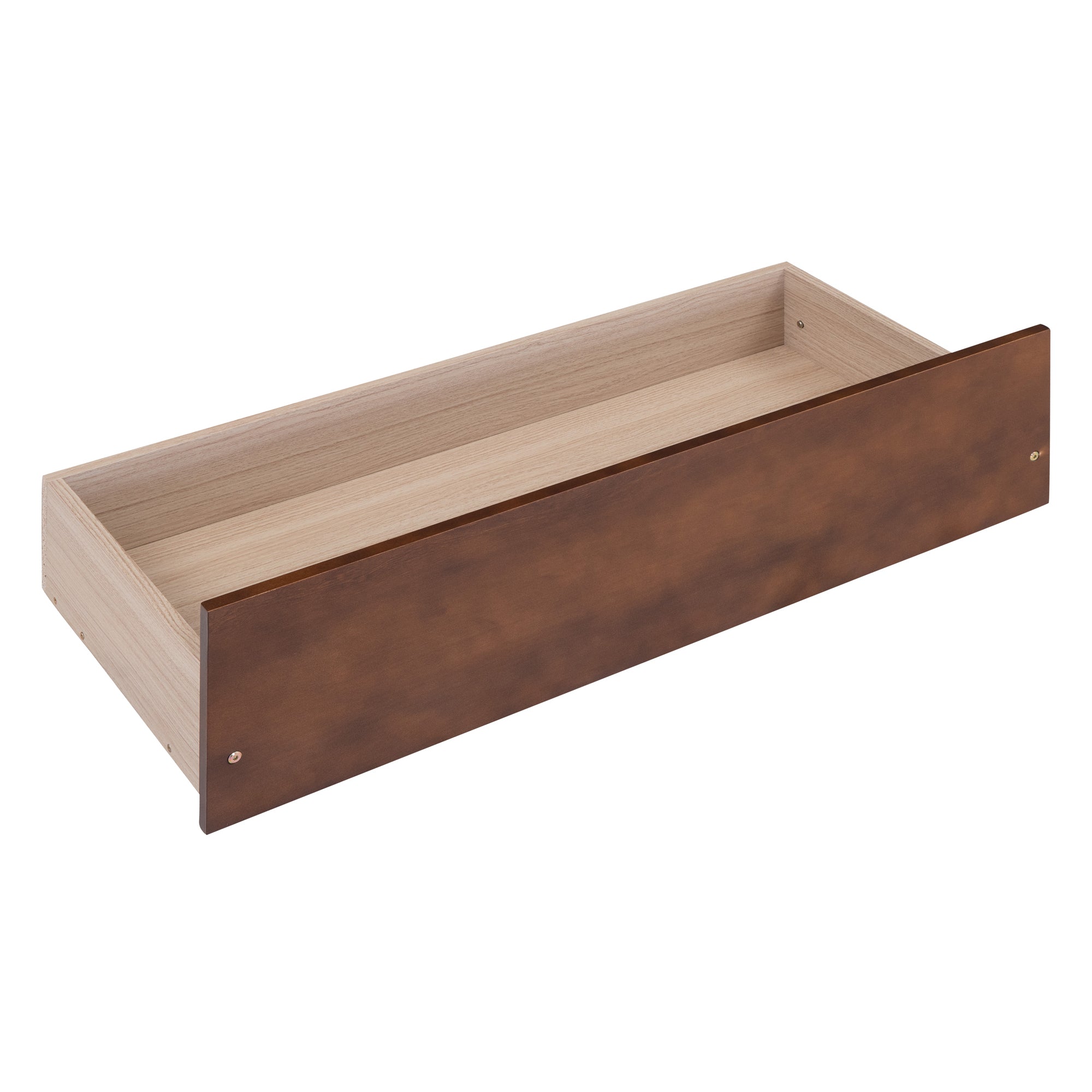 Full Size Wooden House Bed with Two Drawers, Walnut - Atlantic Fine Furniture Melbourne FL