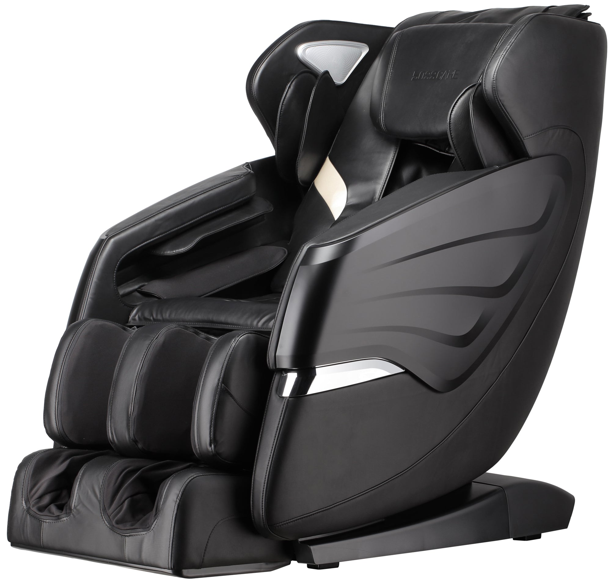 Massage Chairs SL Track Full Body Massage Recliner with Foot Roller,Airbag Massage,Zero Gravity, Bluetooth Speaker Black - Atlantic Fine Furniture Melbourne FL