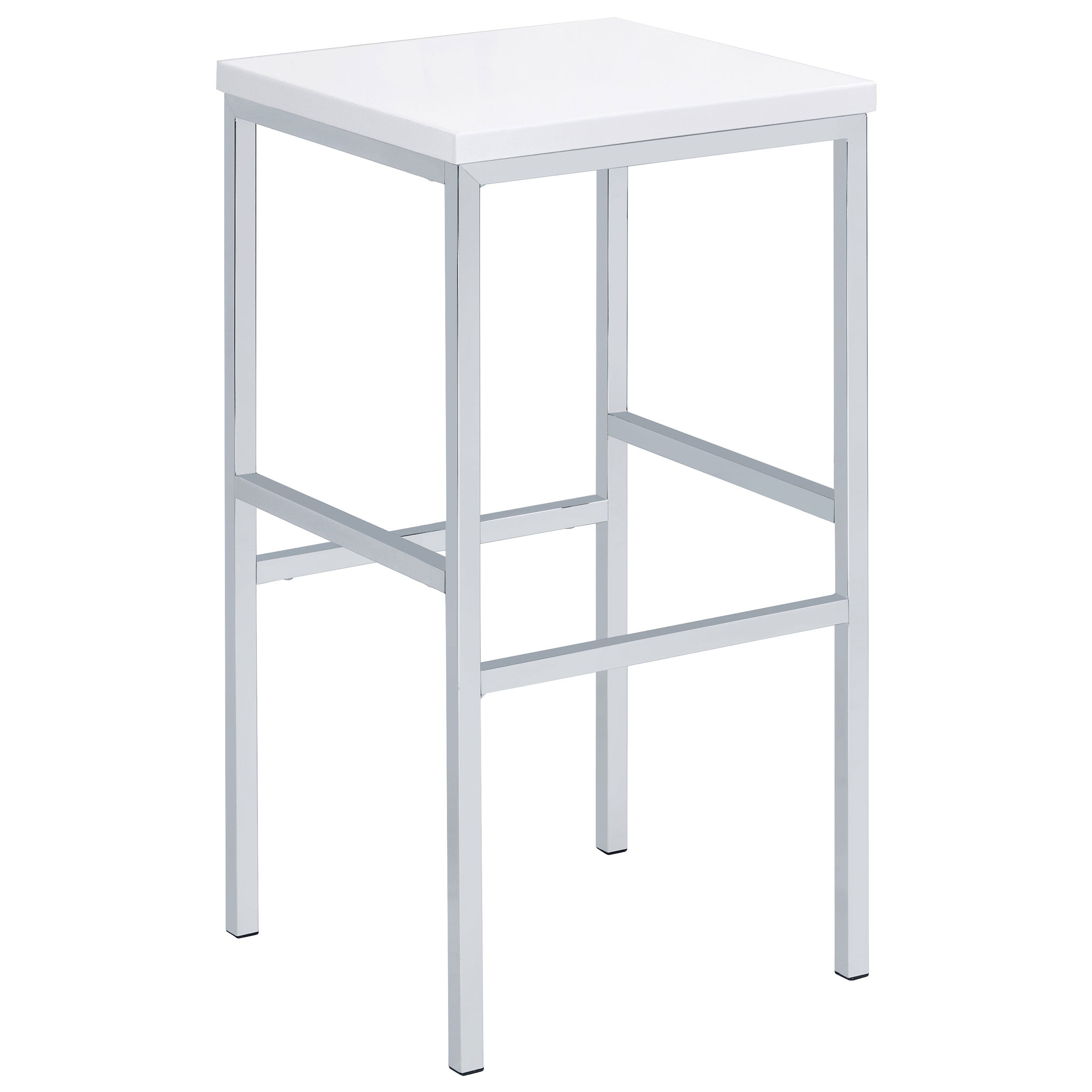 Natividad 5-piece Pub Height Bar Table Set White High Gloss — view 5