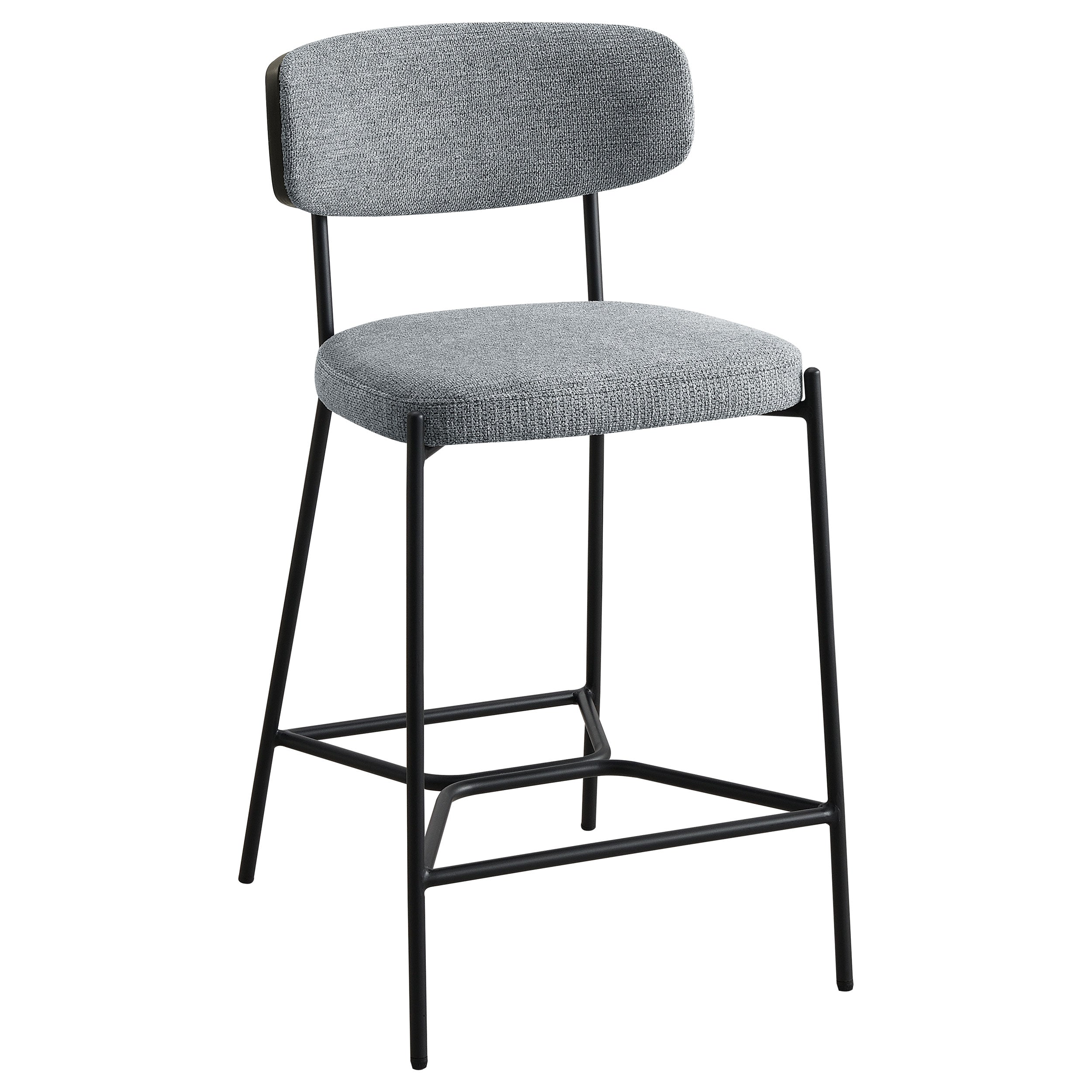 Elison Counter Height Bar Stool Grey (Set of 2) — view 3
