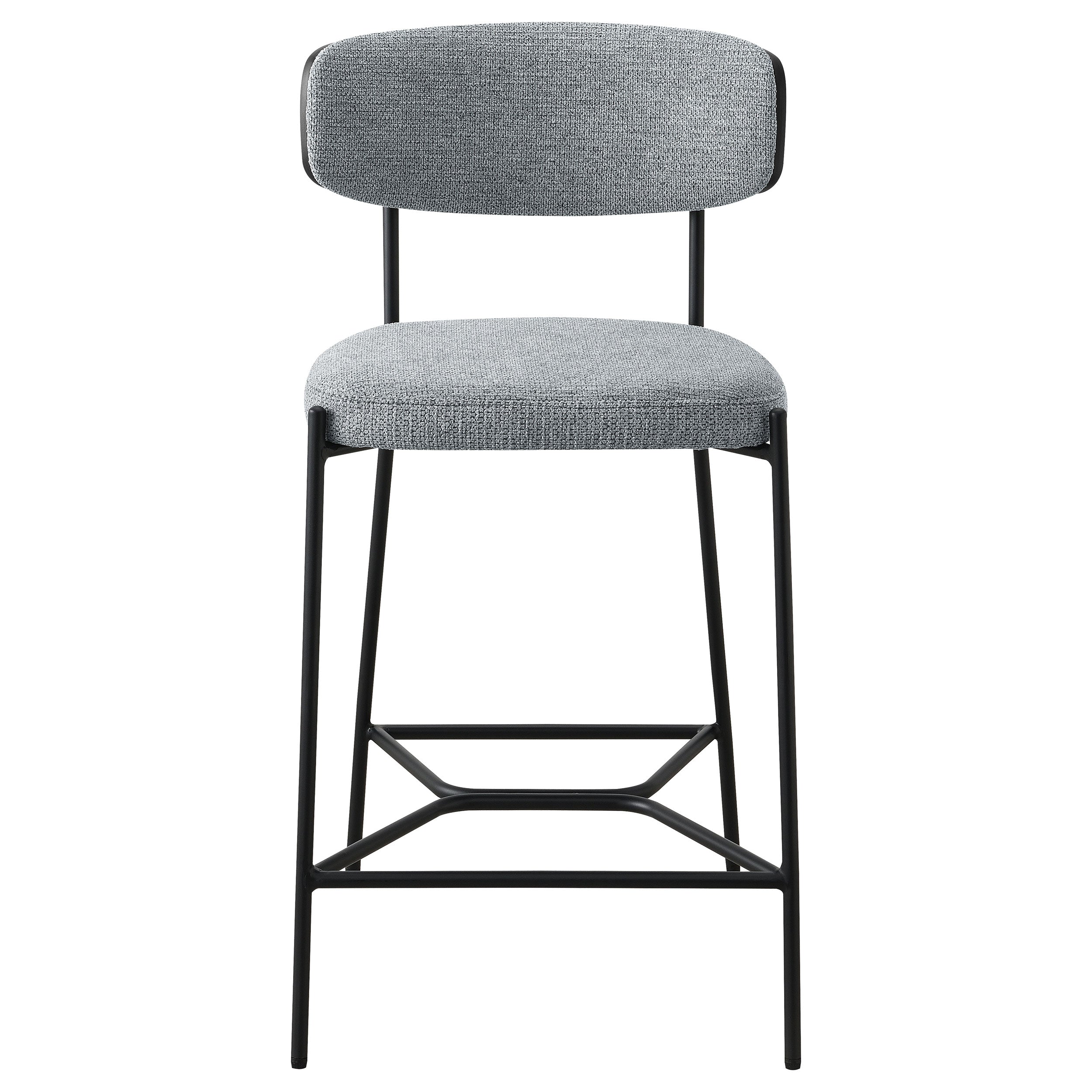 Elison Counter Height Bar Stool Grey (Set of 2) — view 4