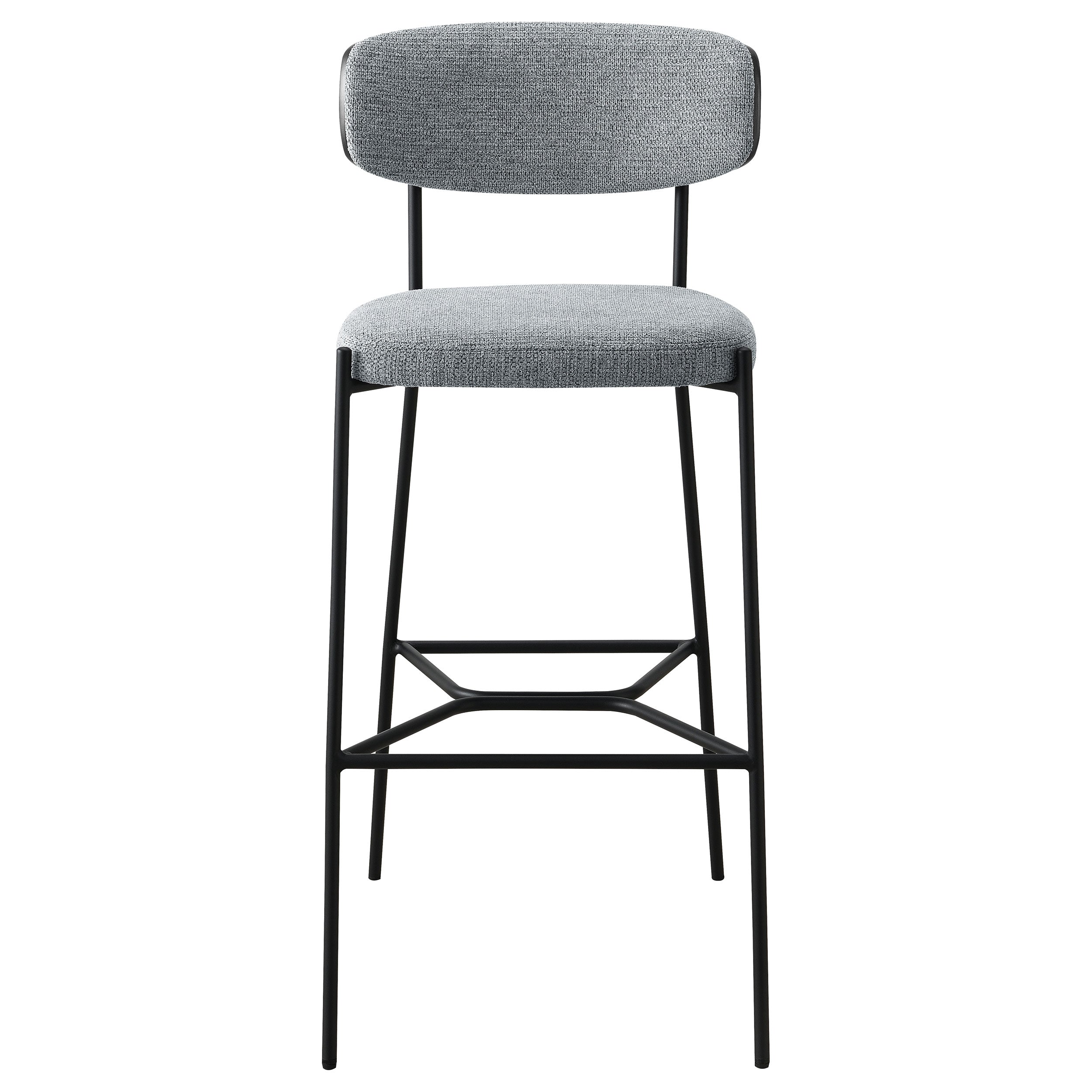 Elison Pub Height Bar Stool Grey (Set of 2) — view 4