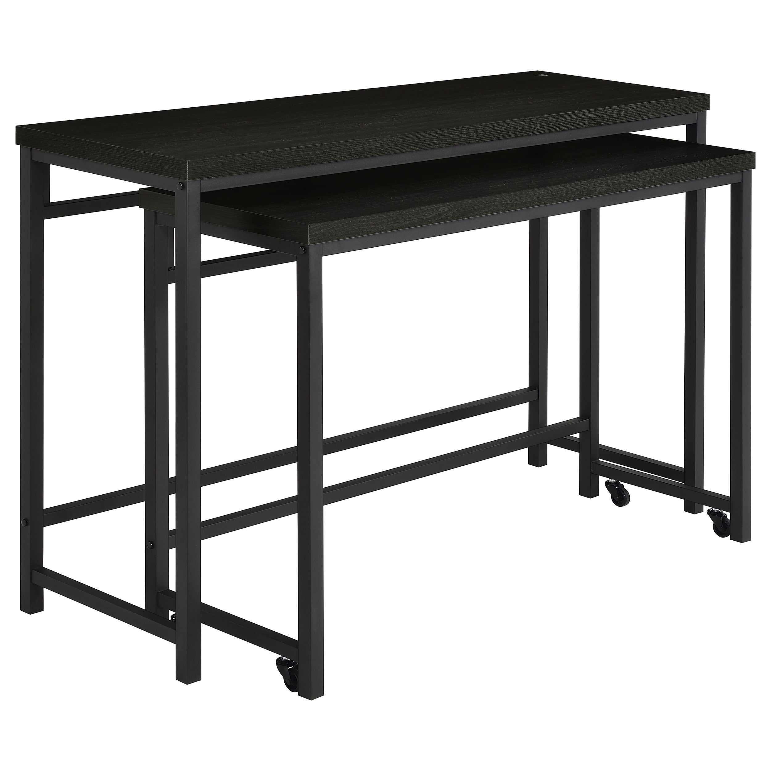 Hawes 4-piece Multipurpose Counter Height Table Set Black — view 4