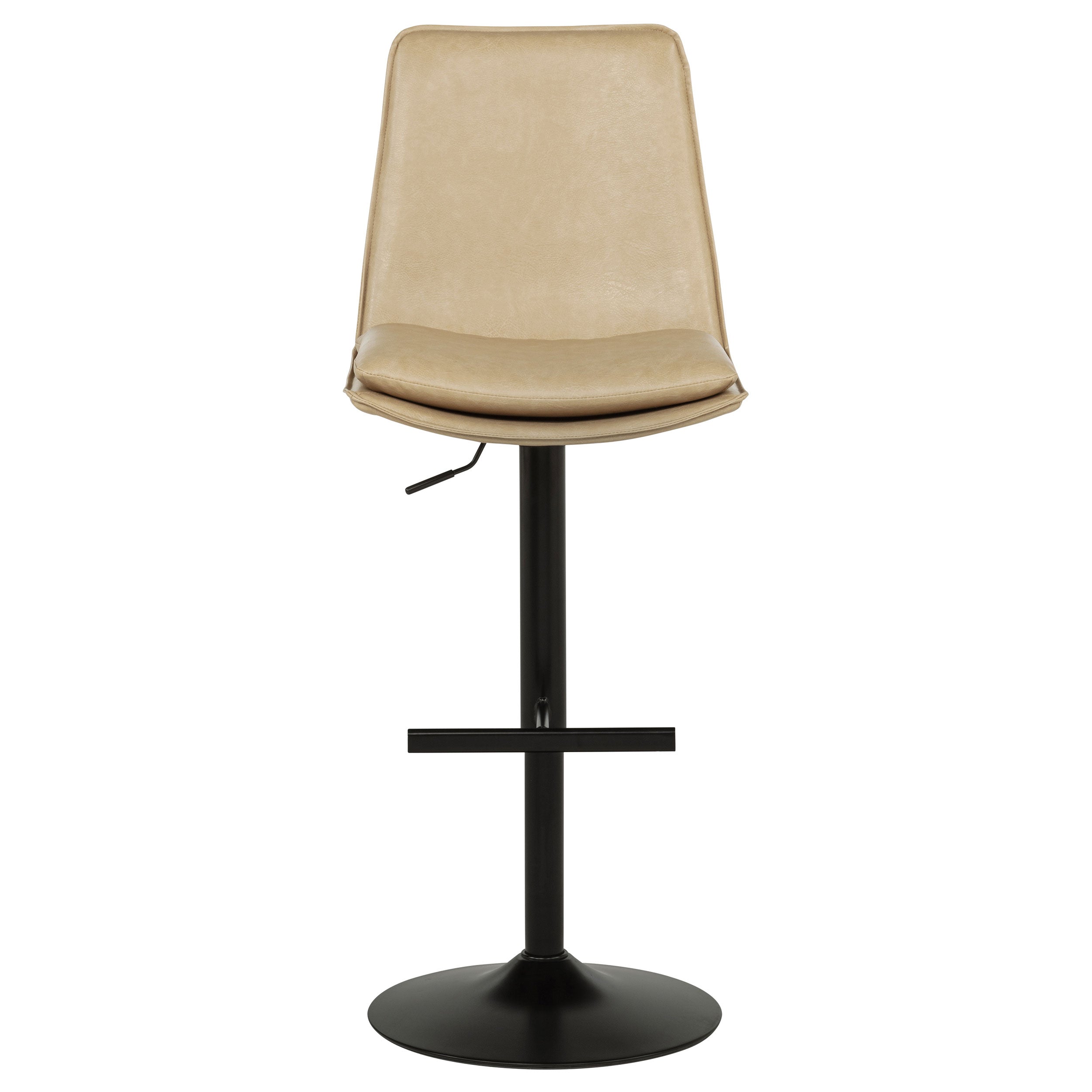 2027 Adjustable Bar Chair Tan / Black — view 4