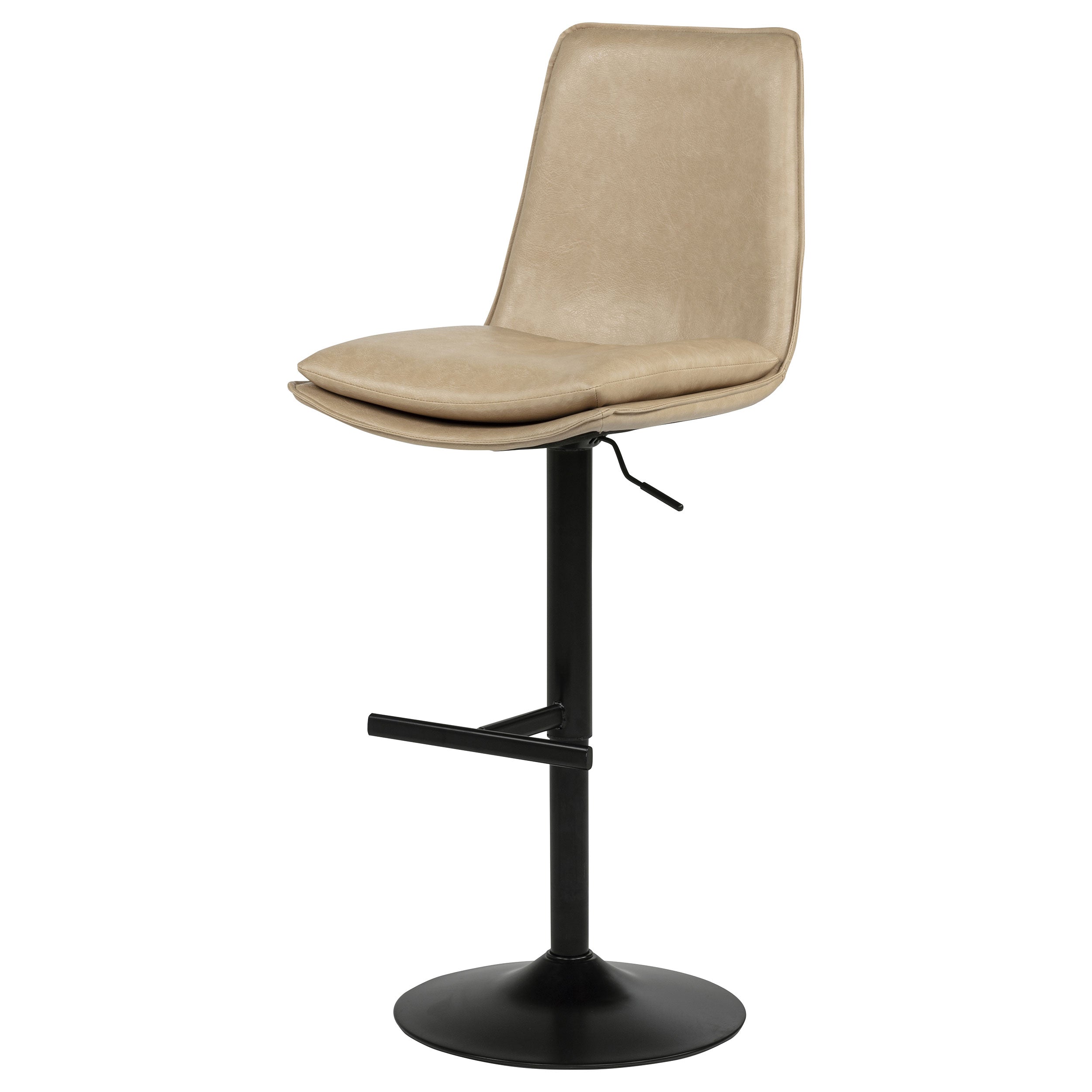 2027 Adjustable Bar Chair Tan / Black — view 5