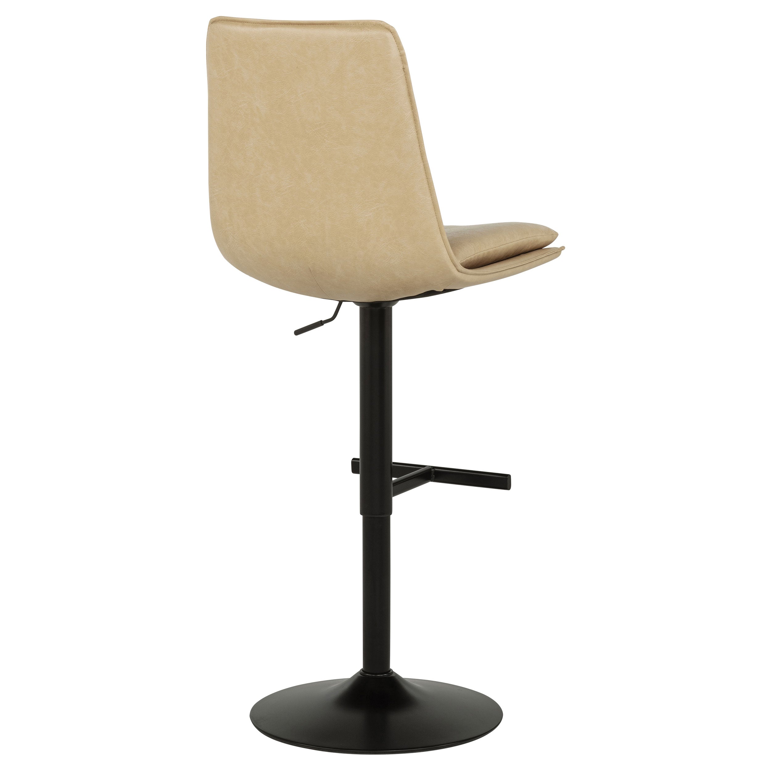 2027 Adjustable Bar Chair Tan / Black — view 9