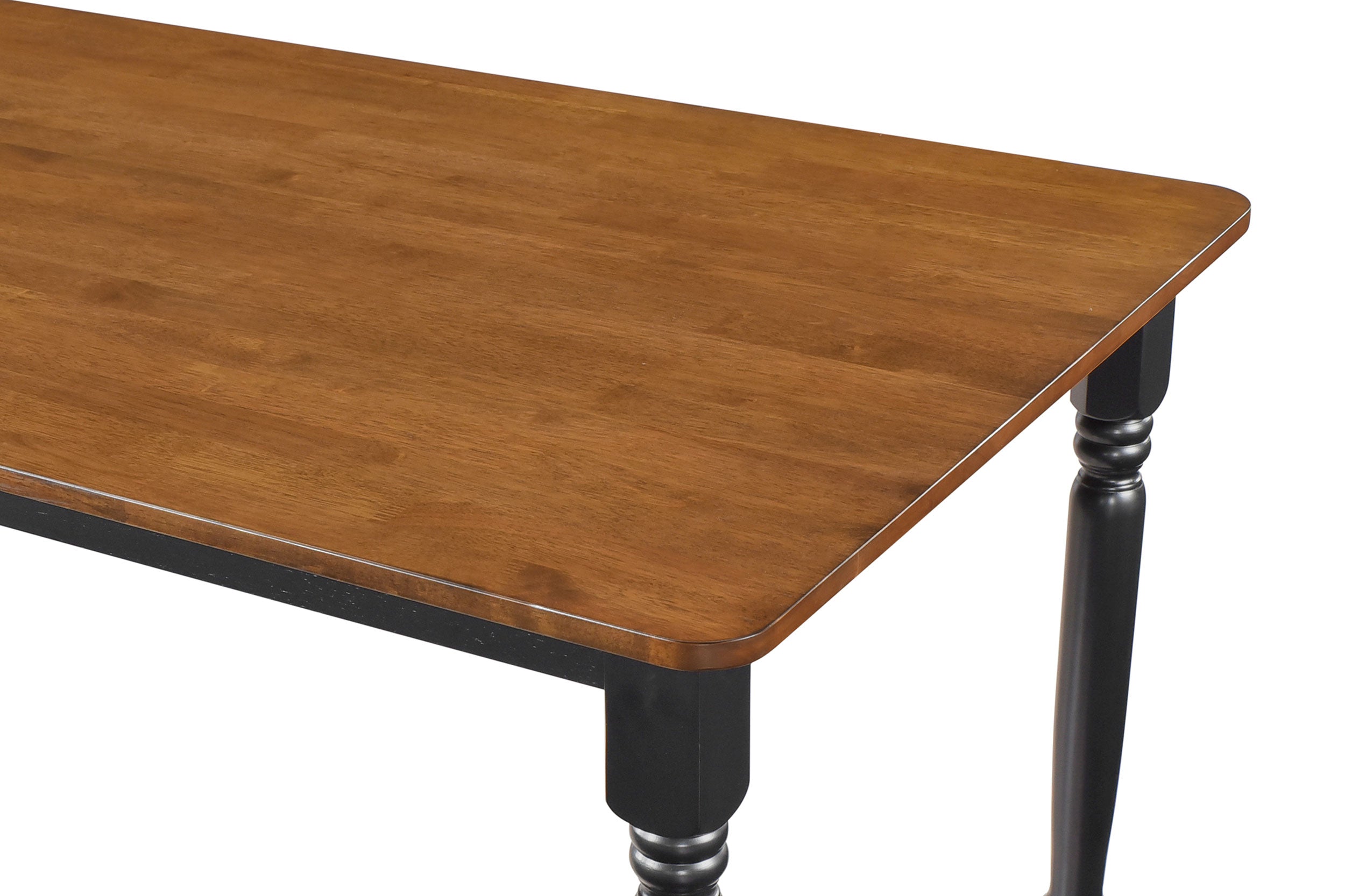 Hollyoak Rectangular 63-inch Wood Dining Table Walnut — view 6