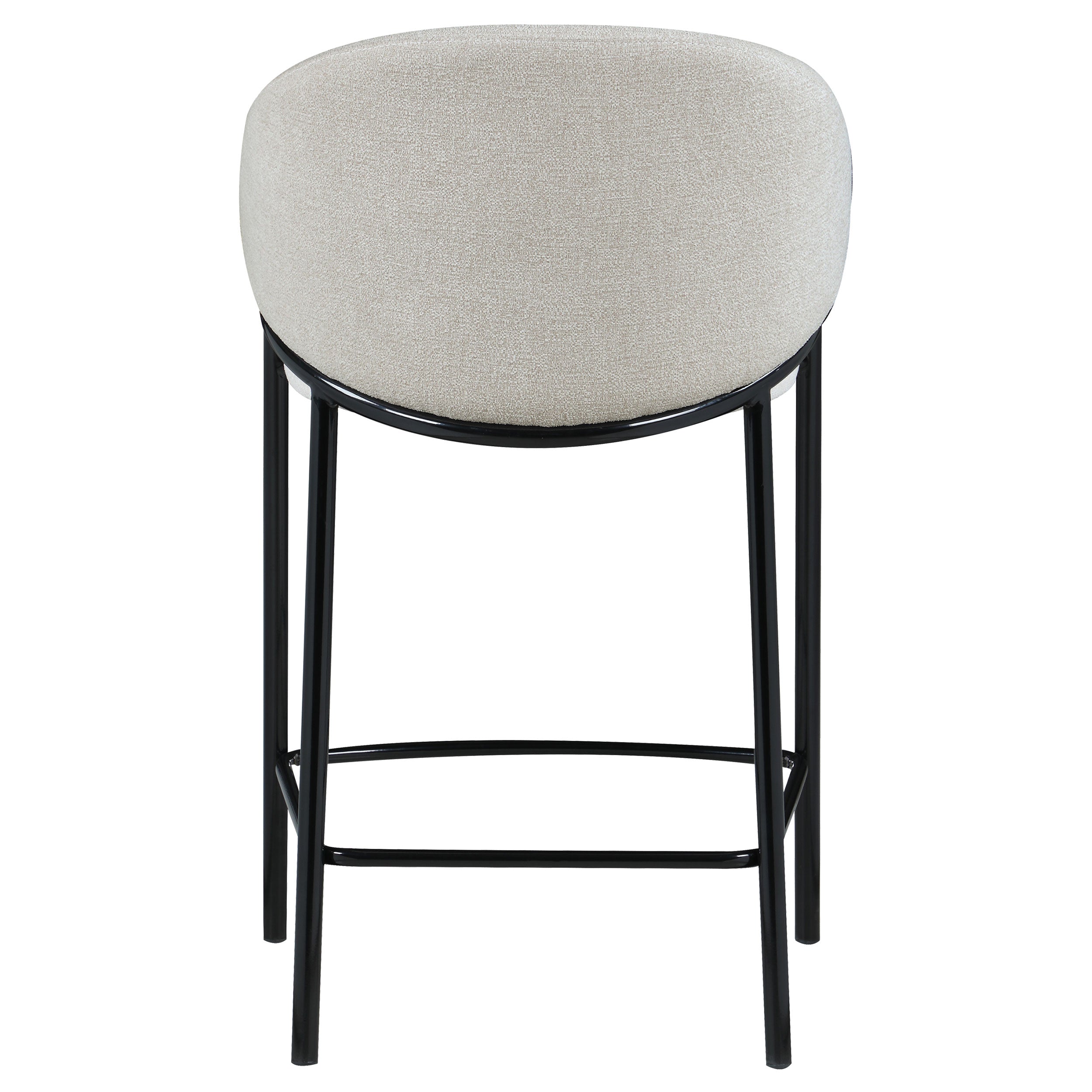 Chadwick Fabric Upholstered Counter Chair Beige (Set of 2) — view 8