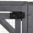 Outdoor Cat House, Diy Cat Enclosure Catio With Double Enter Doors