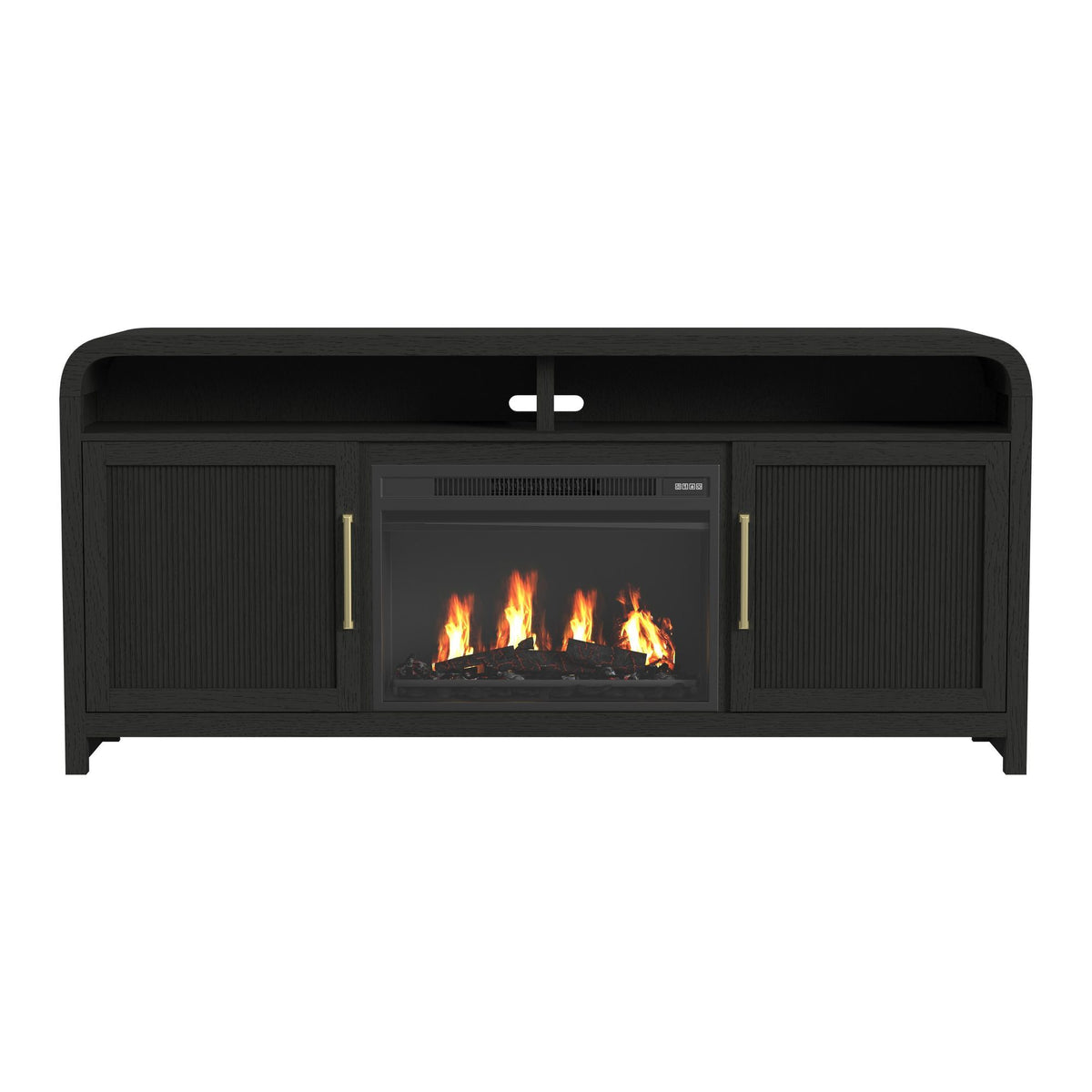 Ridgemont TV Console in Black by Elements International, view 11
