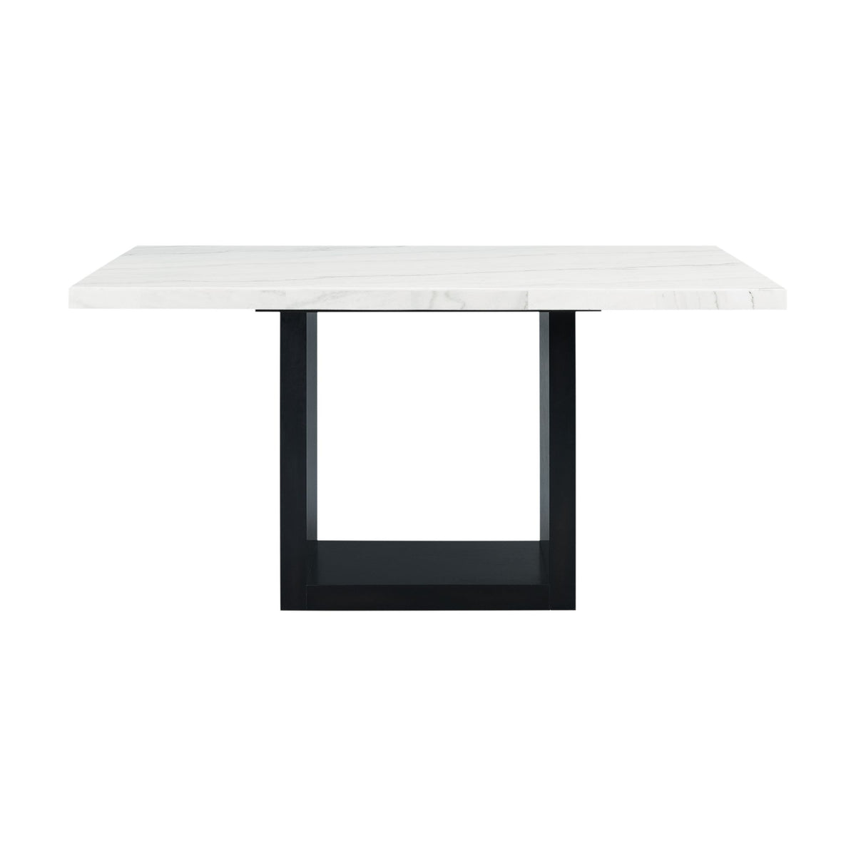 Valentino Dining Table in White by Elements International, view 5