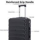 3 Pieces Set 20" / 24" / 28" Spinner Wheel Luggage With Combination Lock