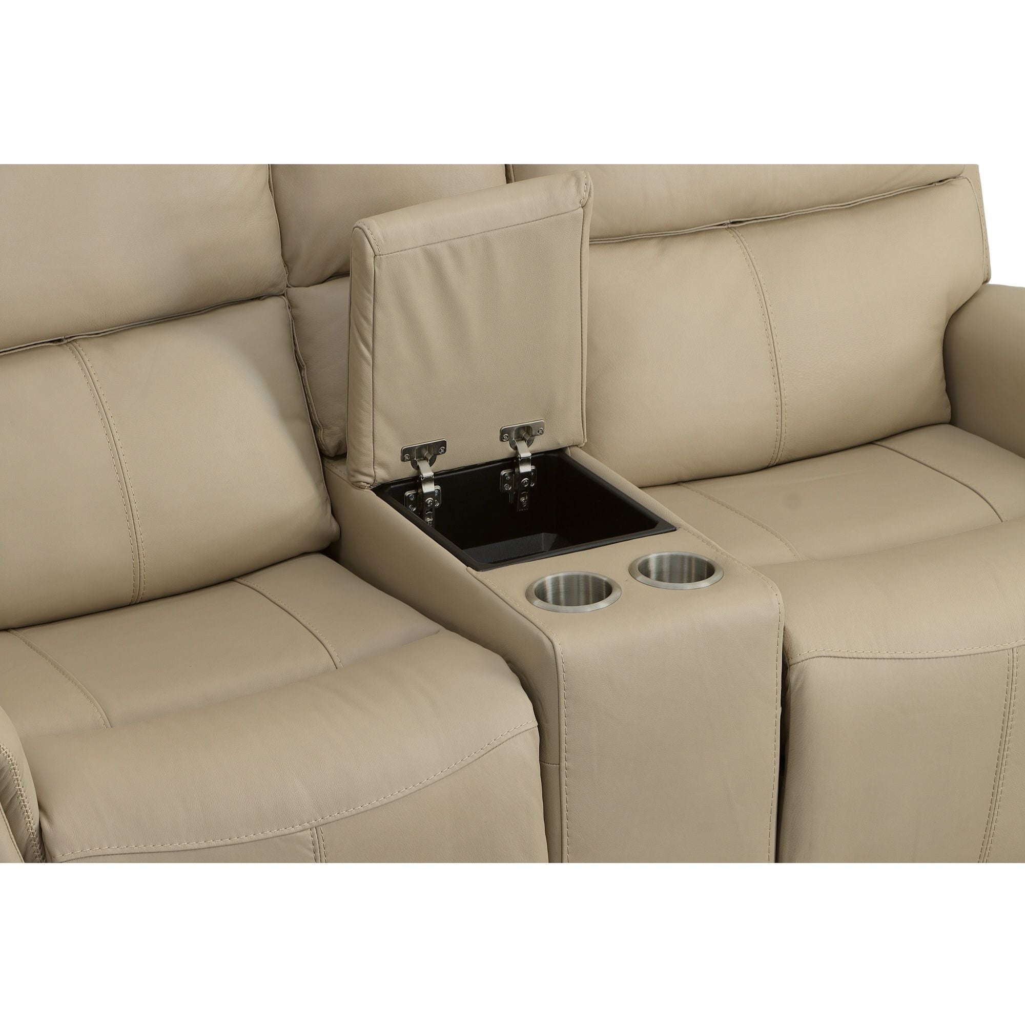 Jarvis - Power Reclining Loveseat With Console & Power Headrests