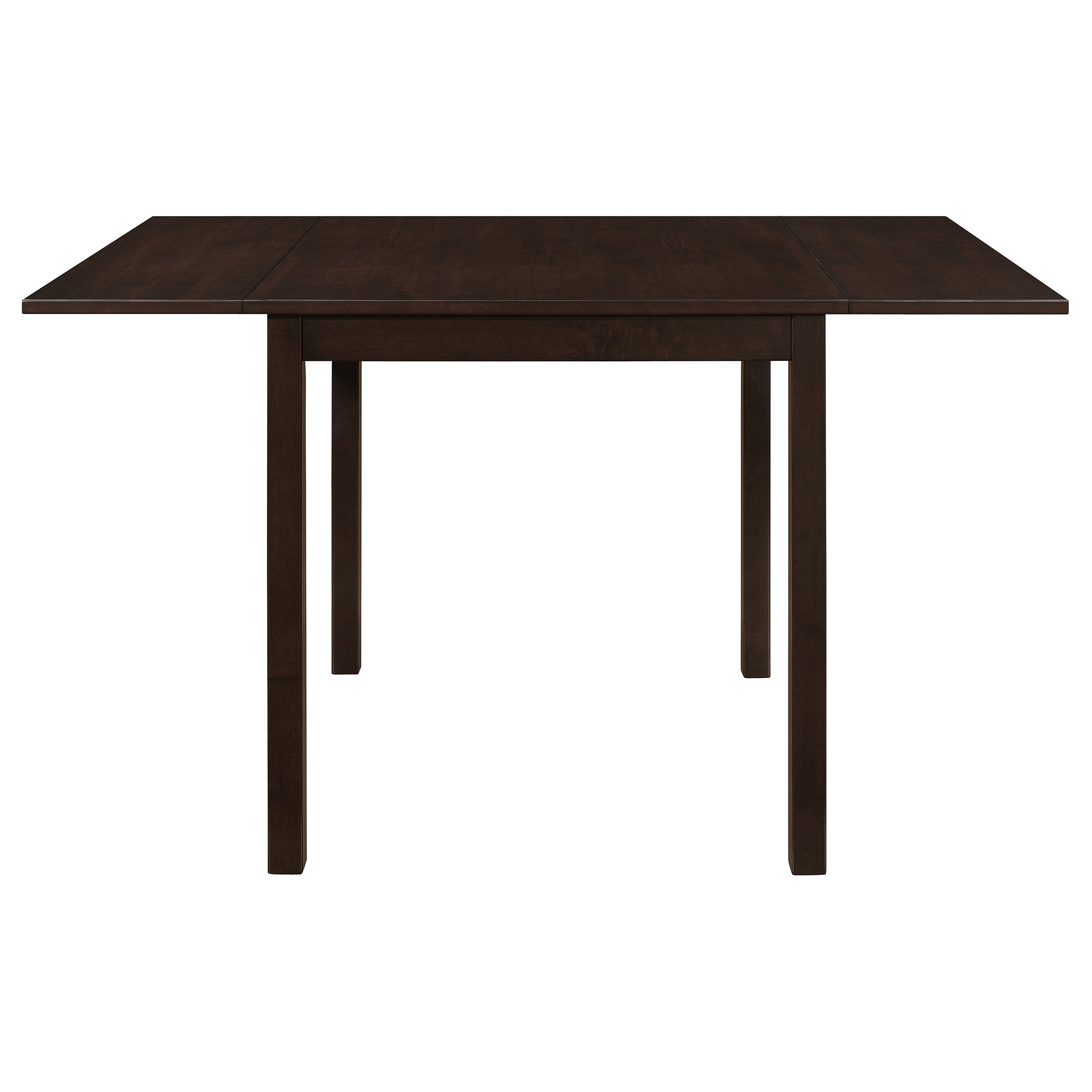 Kelso 3-piece Drop Leaf Dining Table Set Cappuccino and Tan — view 4