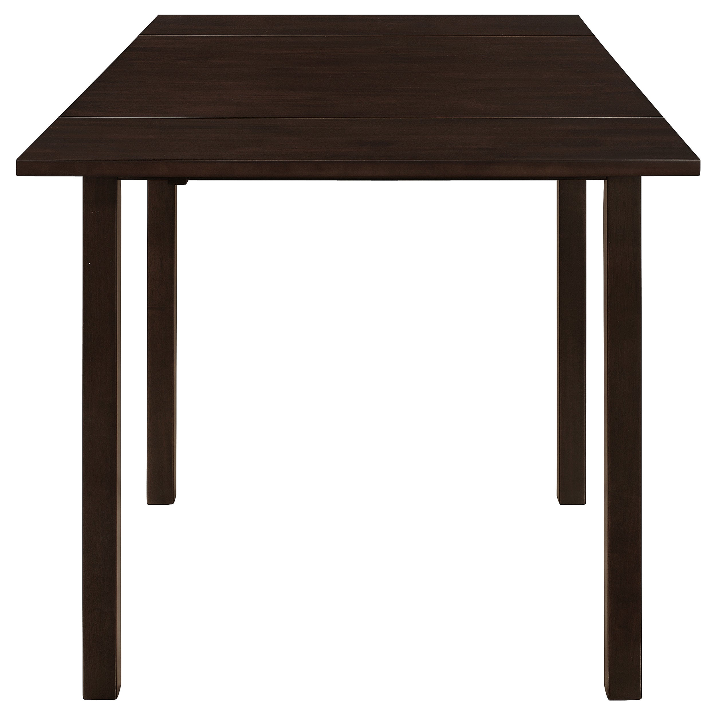 Kelso Rectangular 52-inch Extension Dining Table Cappuccino — view 5