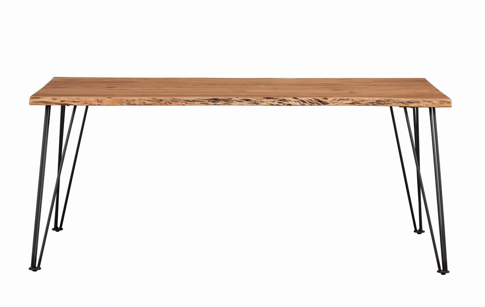 Sherman 71-inch Live Edge Dining Table Natural Acacia — view 3