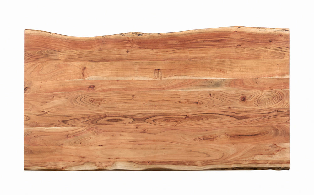 Sherman 71-inch Live Edge Dining Table Natural Acacia — view 5