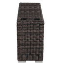 Stylish Rattan Wicker Person Seating Group With Premium Sunbrella Cushions Perfect For Outdoor Entertaining