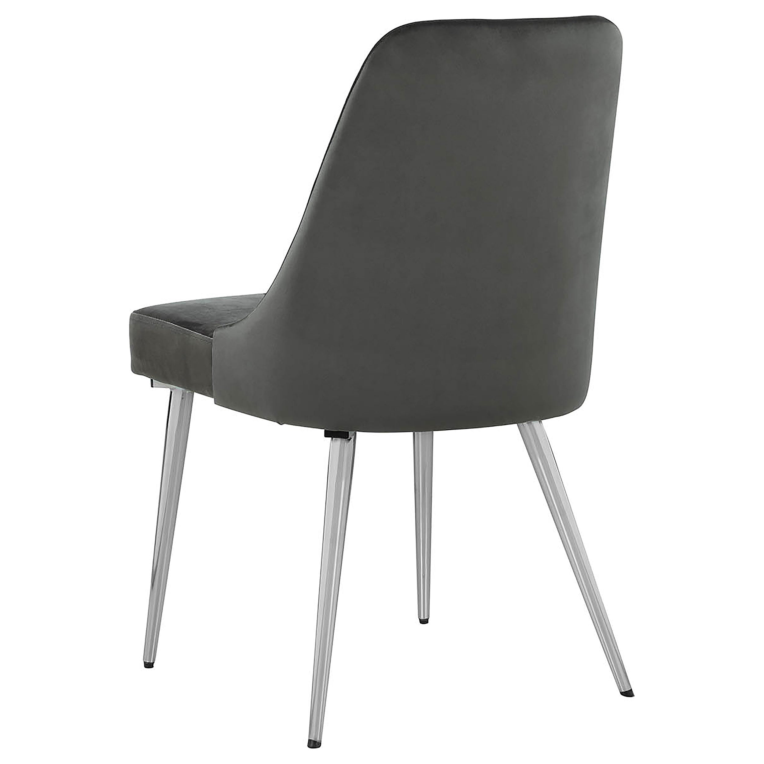 Cabianca Upholstered Dining Side Chair Grey (Set of 2) — view 7