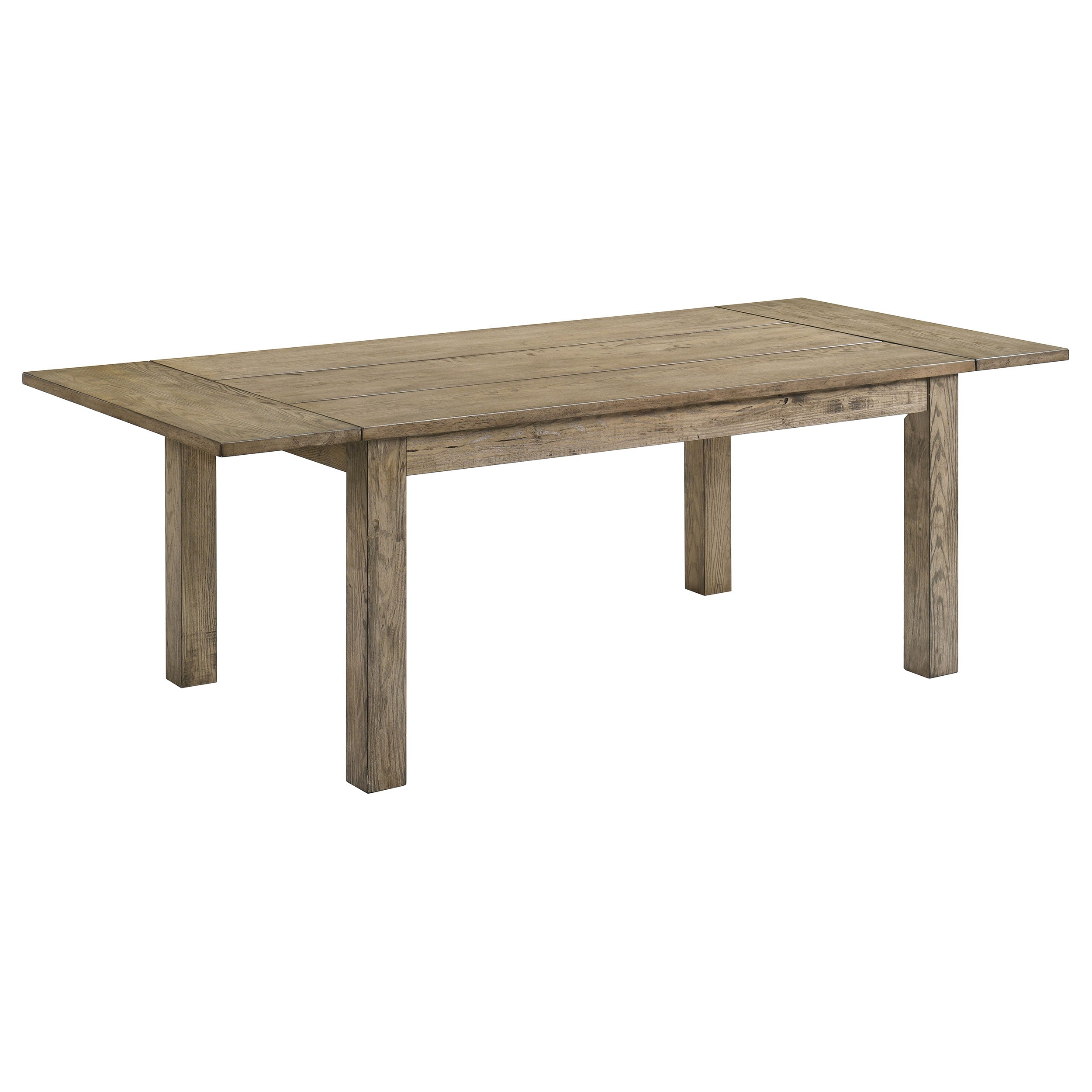 Cardova 87-inch Solid Wood Extension Dining Table Vineyard Oak — view 1