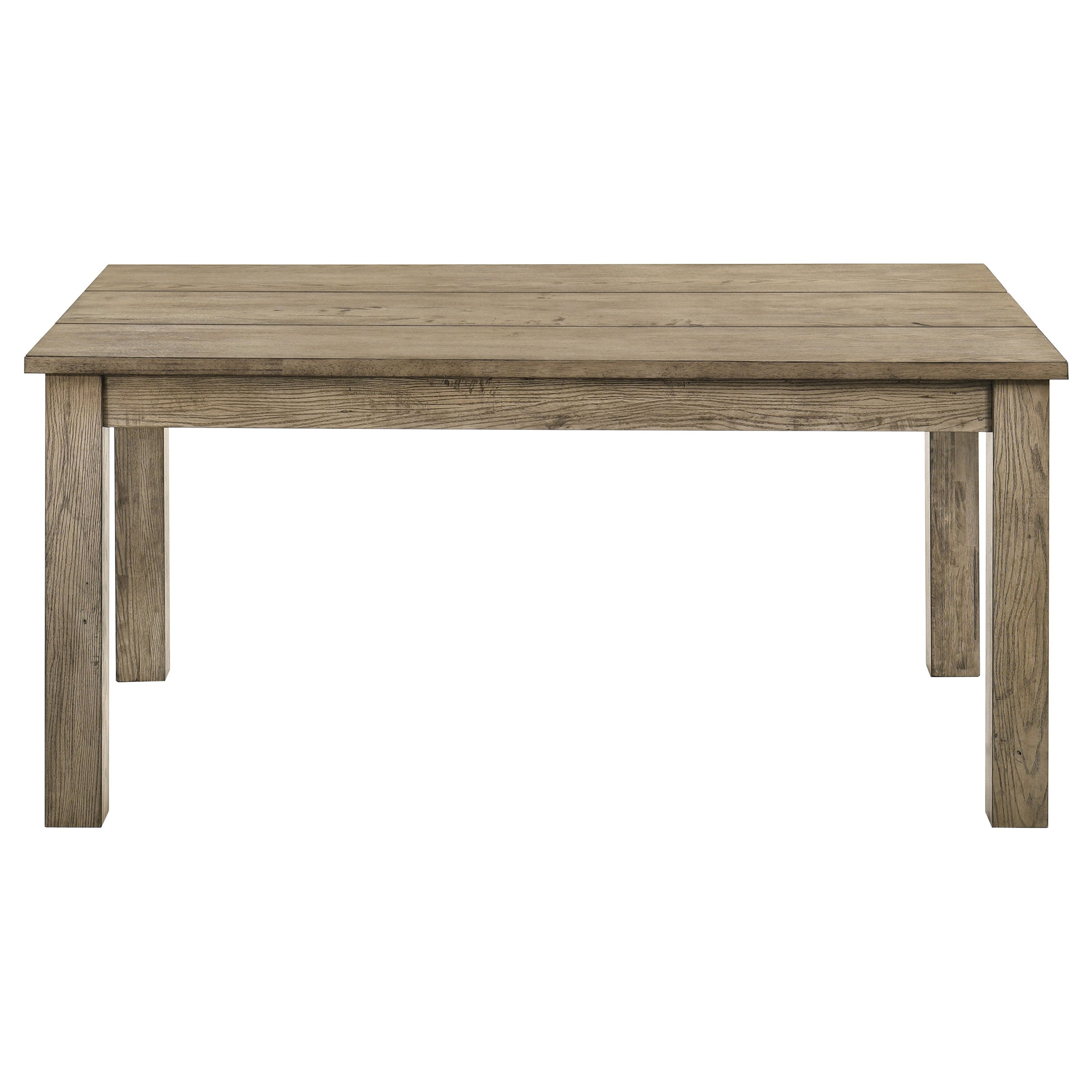 Cardova 87-inch Solid Wood Extension Dining Table Vineyard Oak — view 6