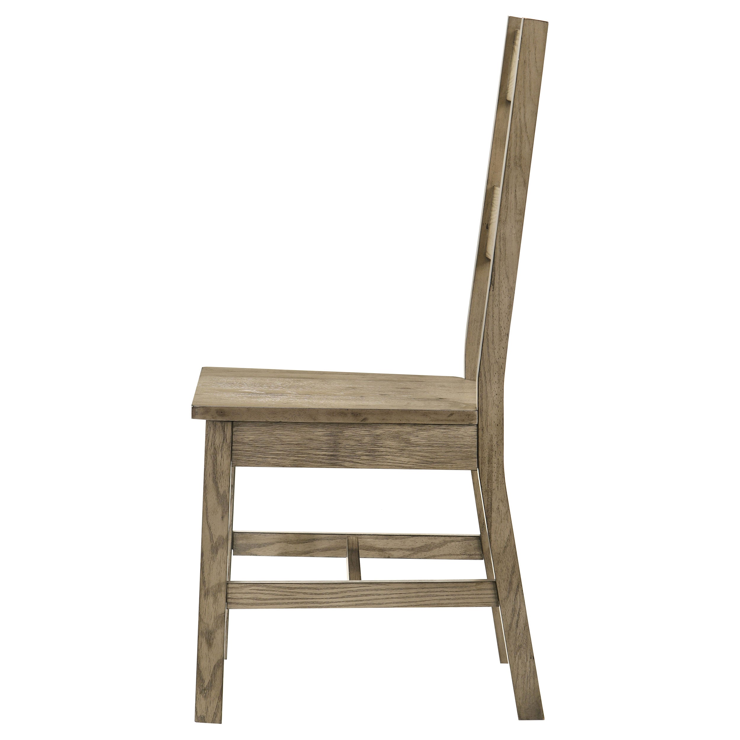 Cardova Solid Wood Dining Side Chair Vineyard Oak (Set of 2) — view 6