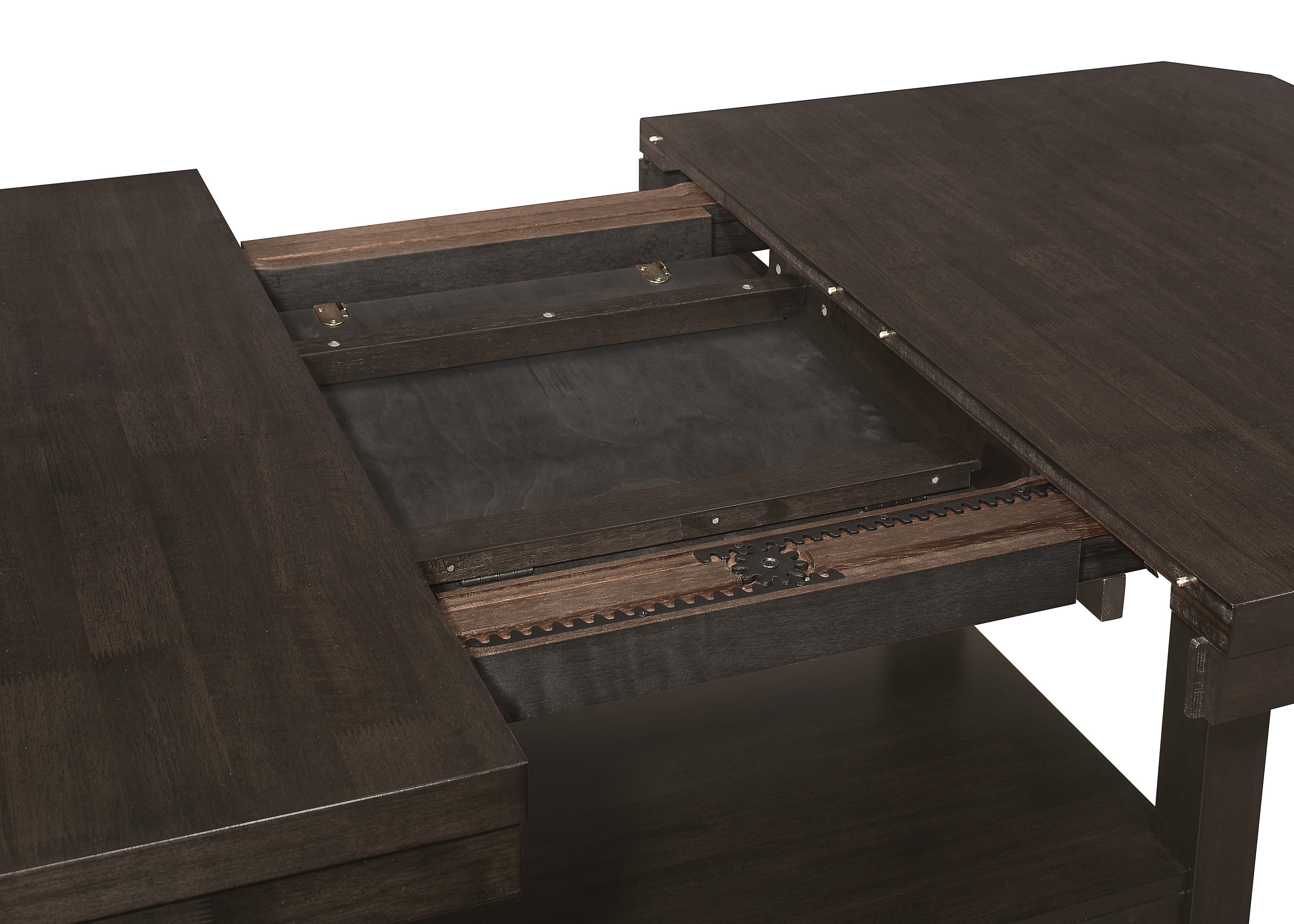 Prentiss 78-inch Extension Counter Dining Table Cappuccino — view 6