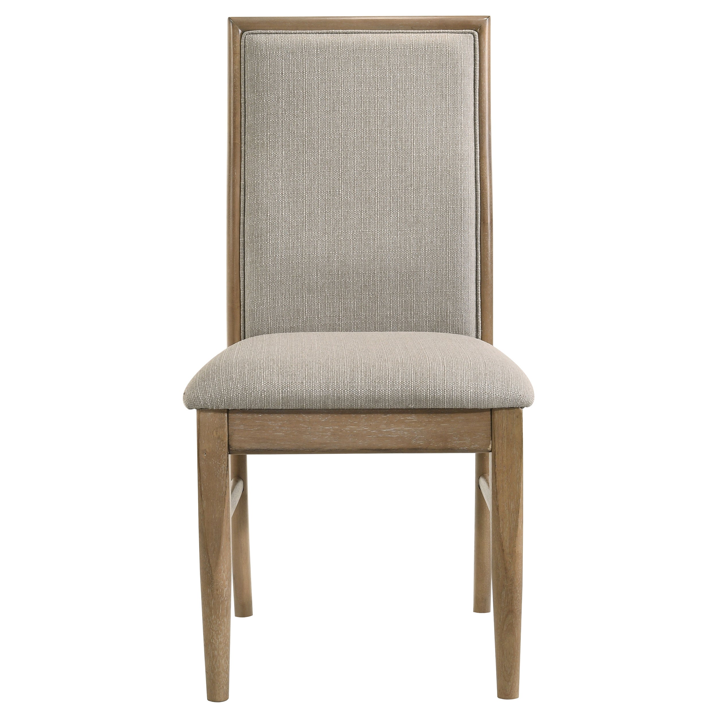 Adina 7-piece Extension Dining Set Distressed Light Brown — view 8