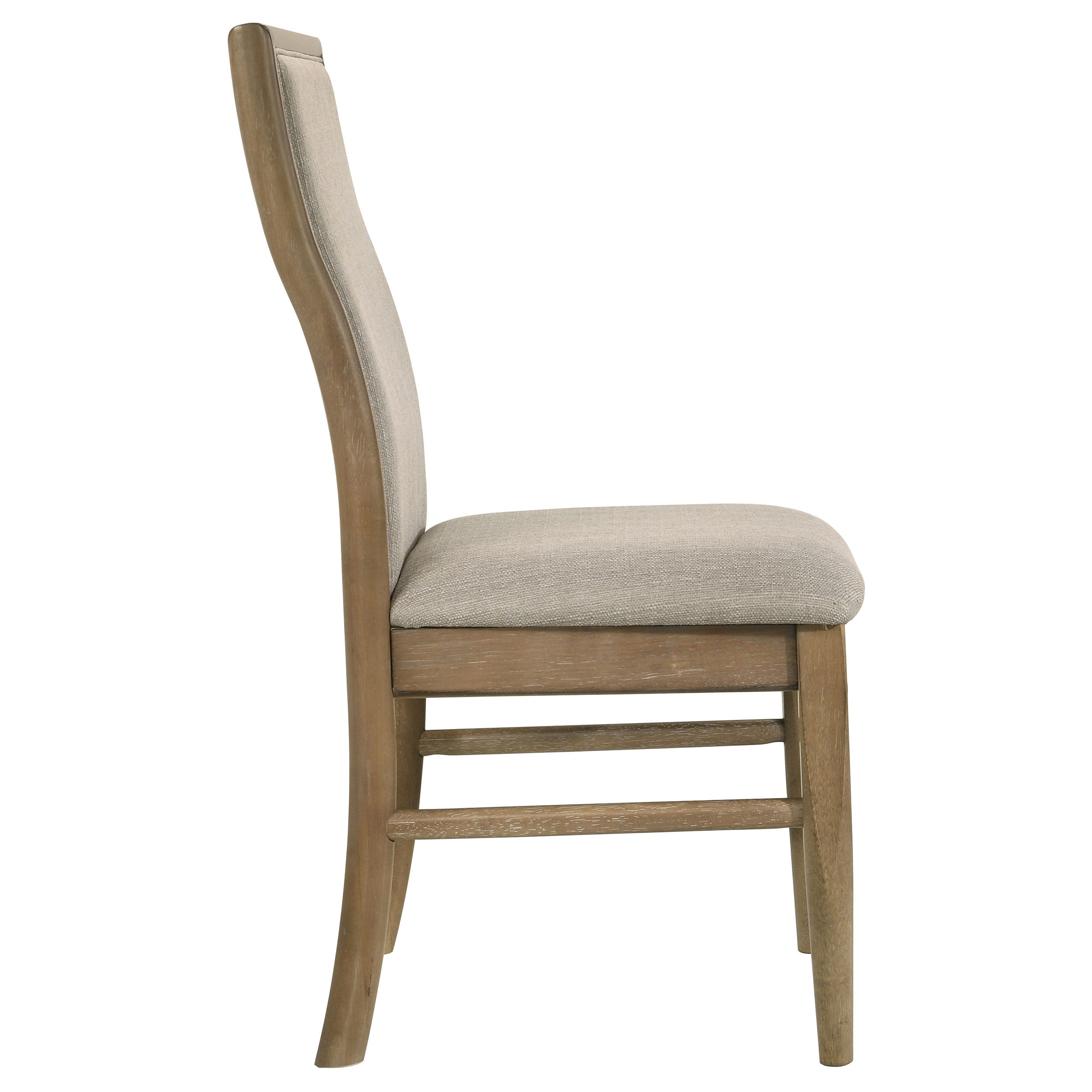 Adina Upholstered Dining Side Chair Barley (Set of 2) — view 9