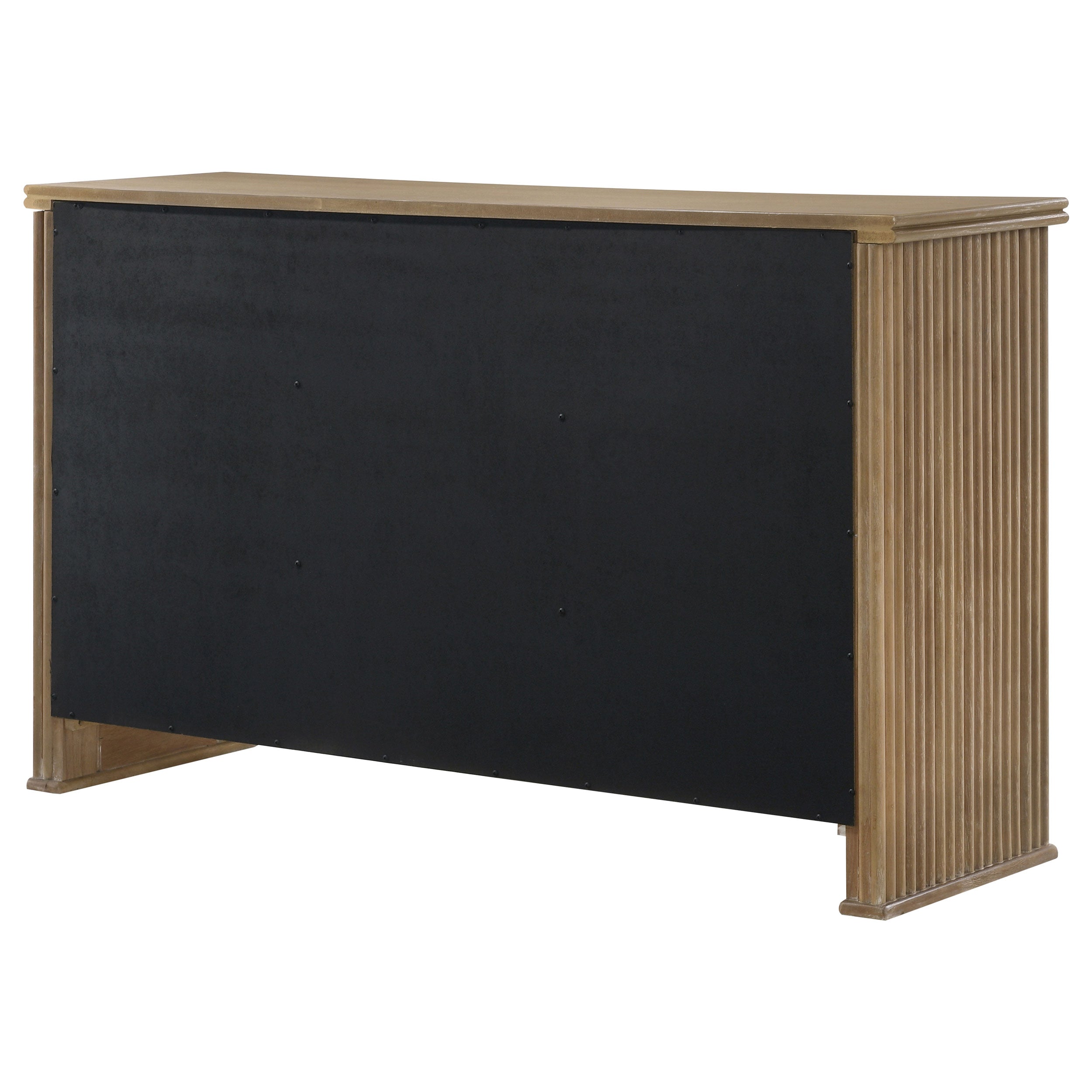 Adina 3-door 59-inch Sideboard Server Distressed Light Brown — view 9