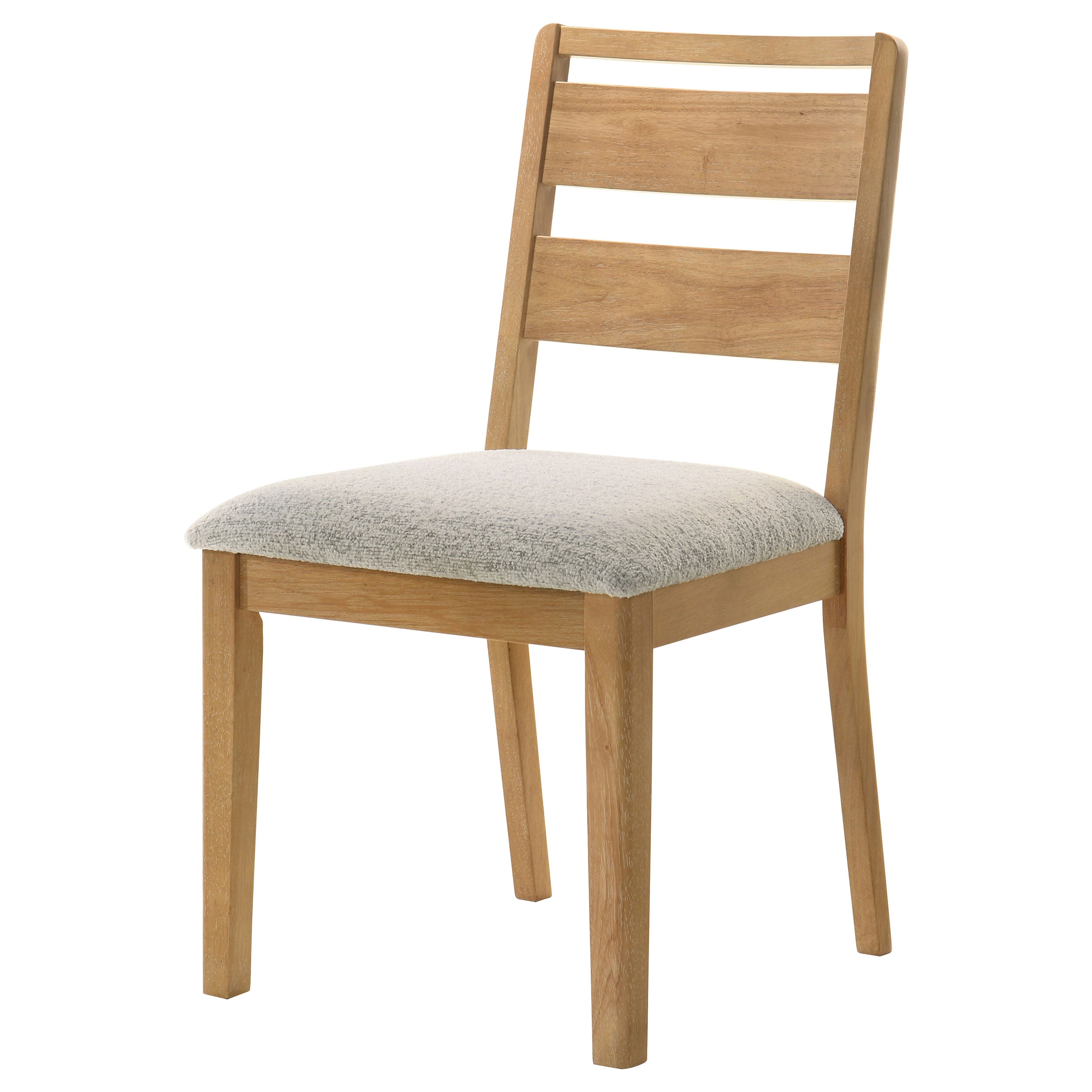 Duncan Ladder Back Dining Side Chair Washed Oak (Set of 2) — view 5