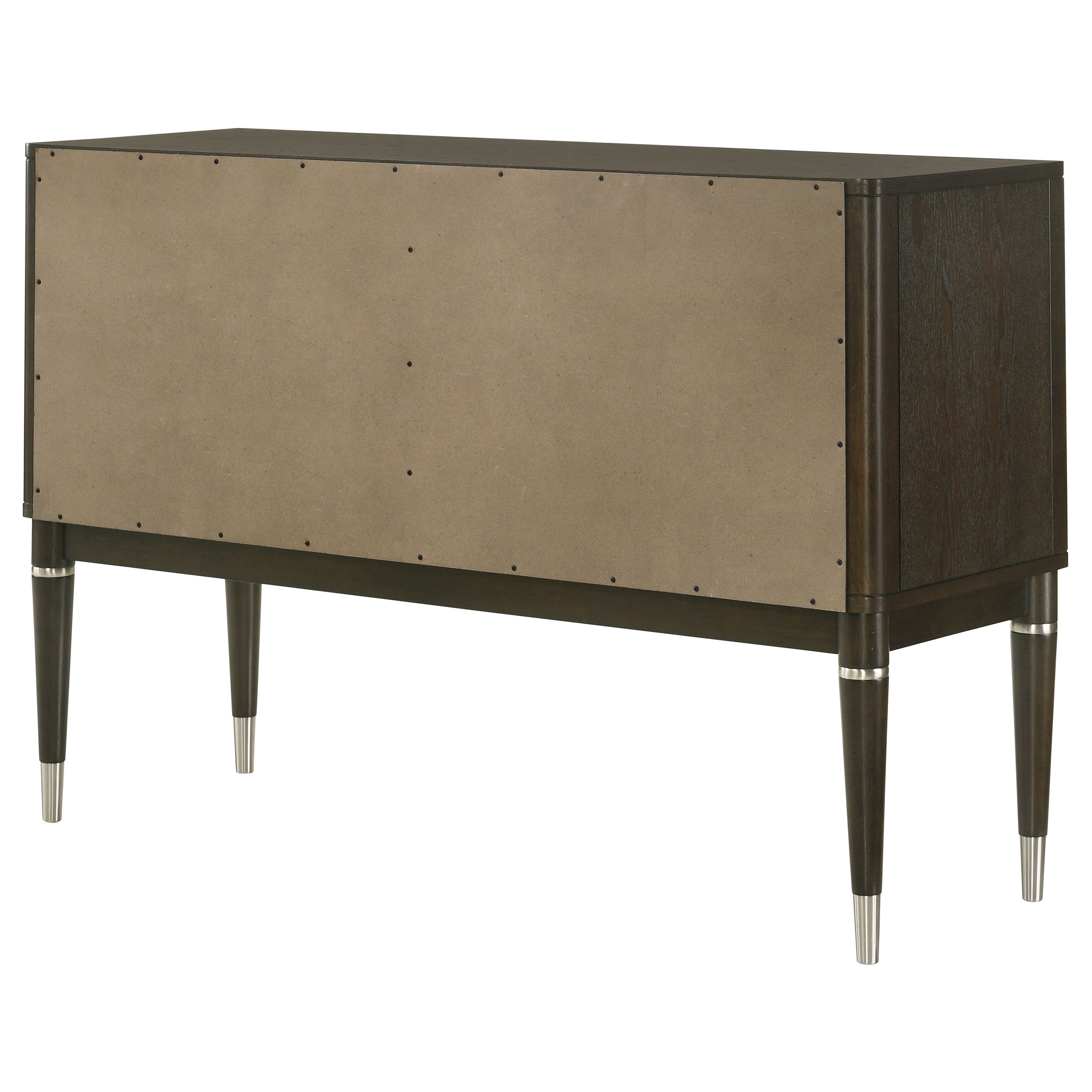 Reseda 4-door Dining Sideboard Server with Shelves Ash Brown — view 9