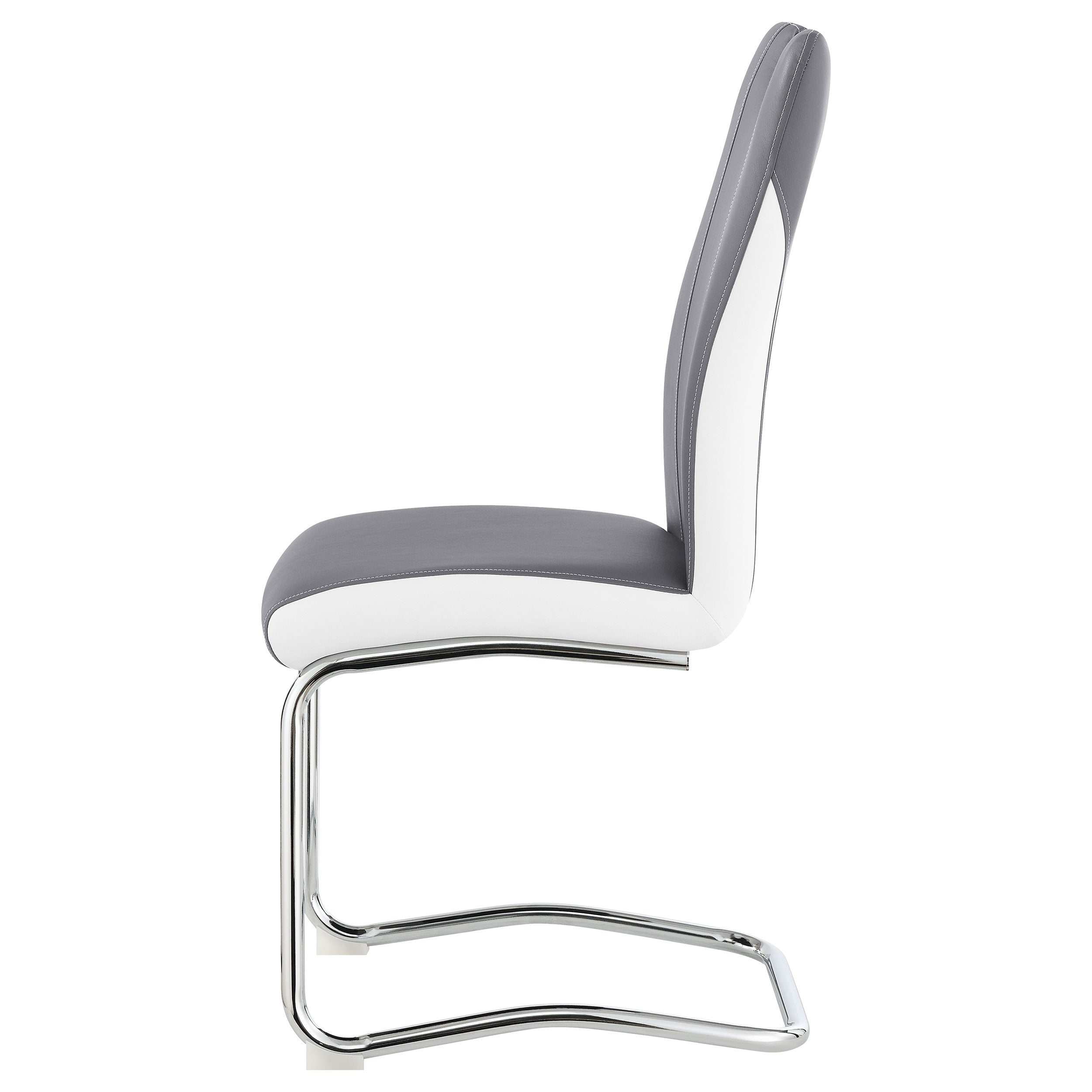 Brooklyn Upholstered Dining Side Chair Grey (Set of 4) — view 6
