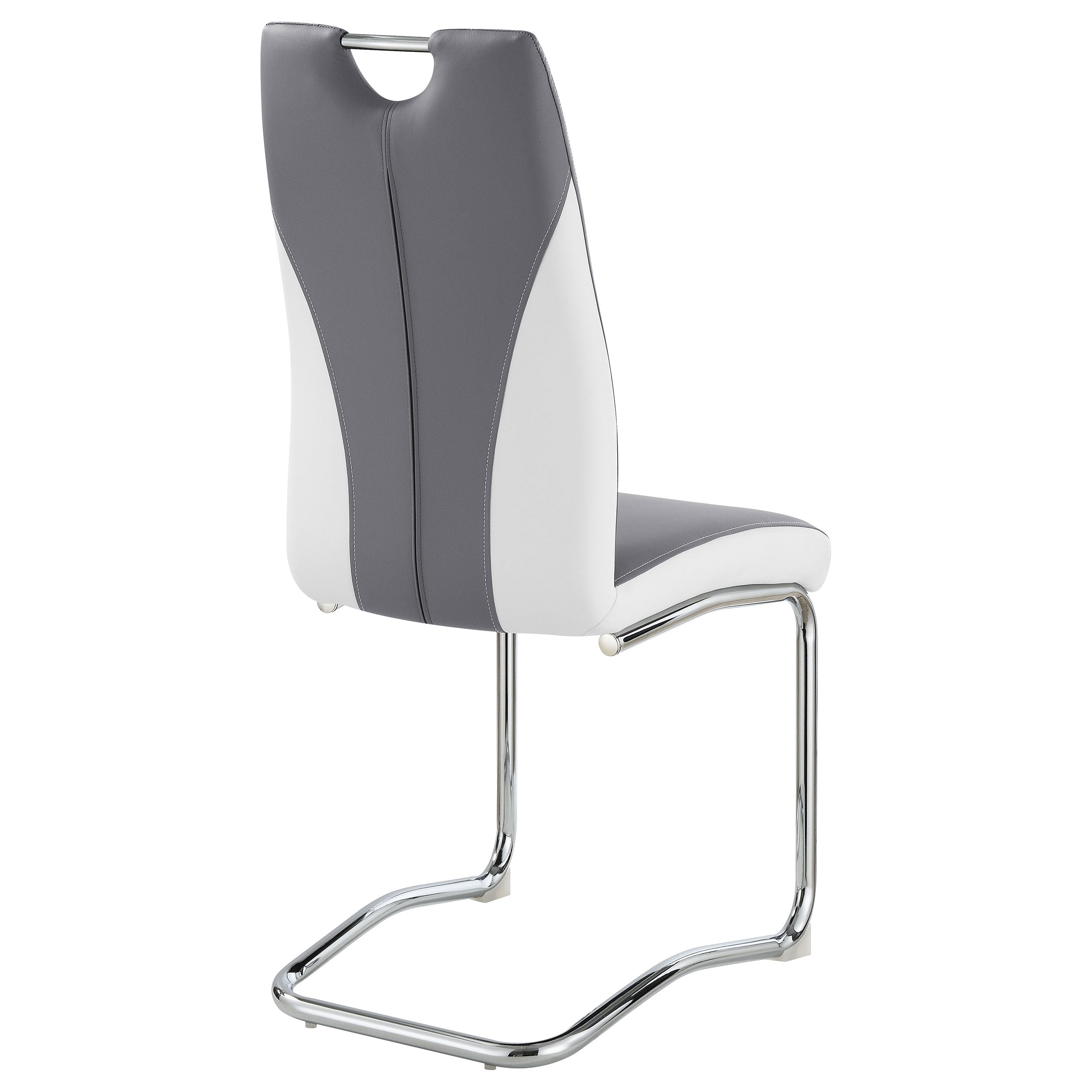 Brooklyn Upholstered Dining Side Chair Grey (Set of 4) — view 9