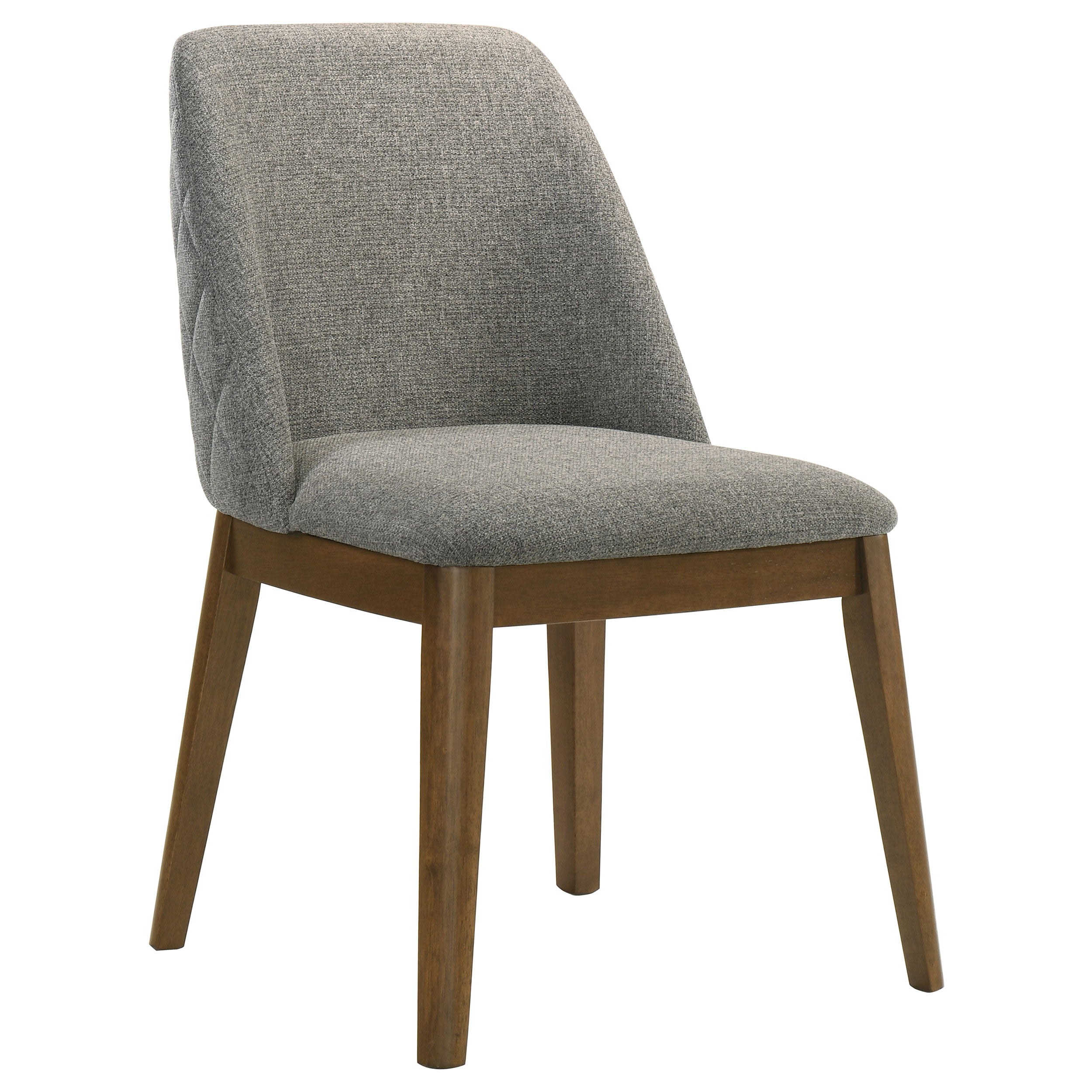Franklin Upholstered Dining Side Chair Grey (Set of 2) — view 3