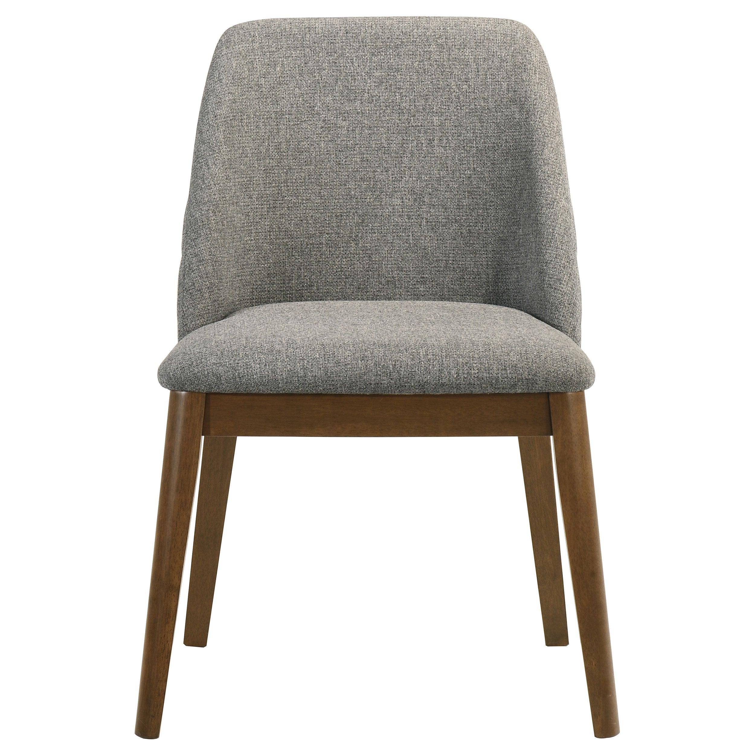 Franklin Upholstered Dining Side Chair Grey (Set of 2) — view 4