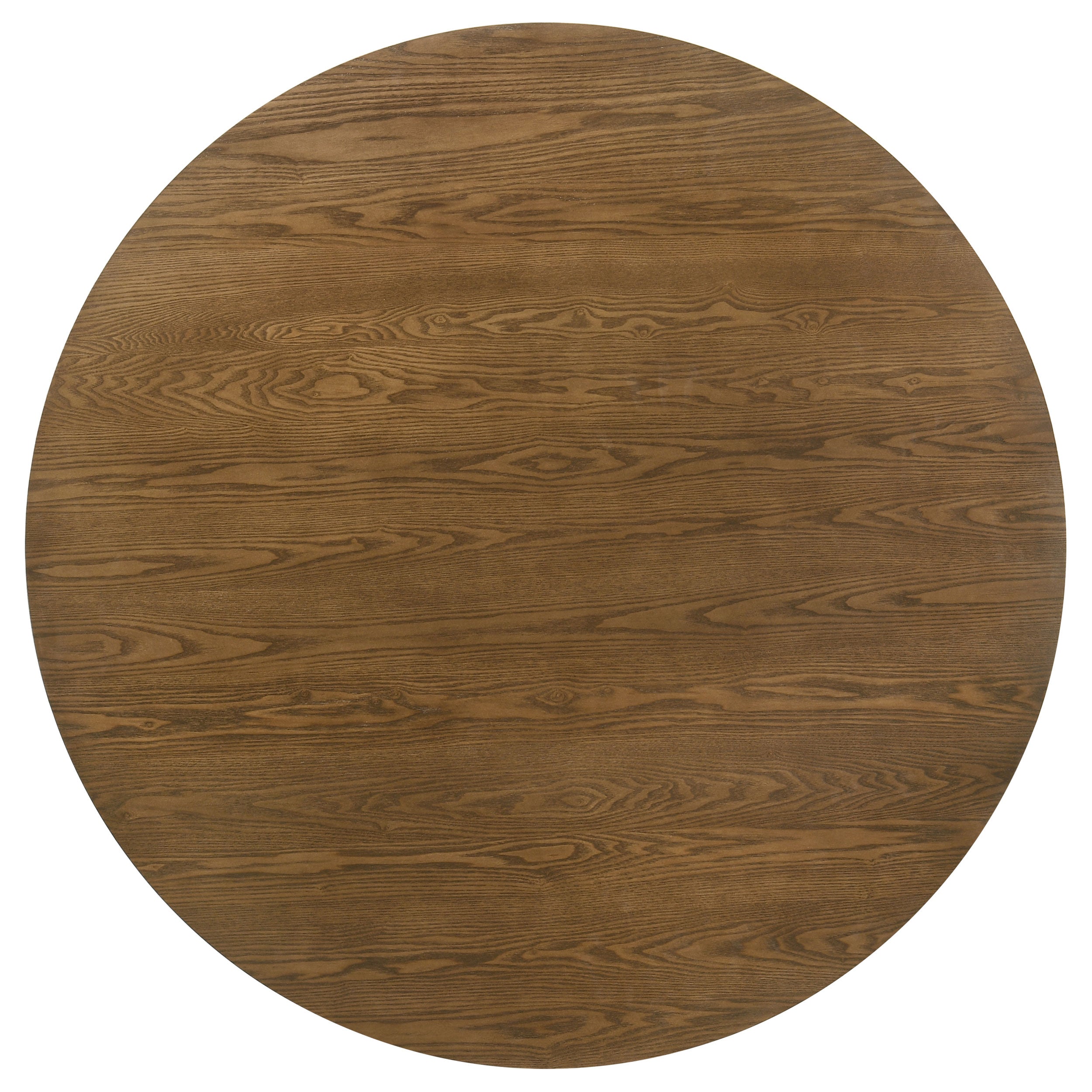 Franklin 5-piece 54-inch Round Dining Table Set Dark Brown — view 4