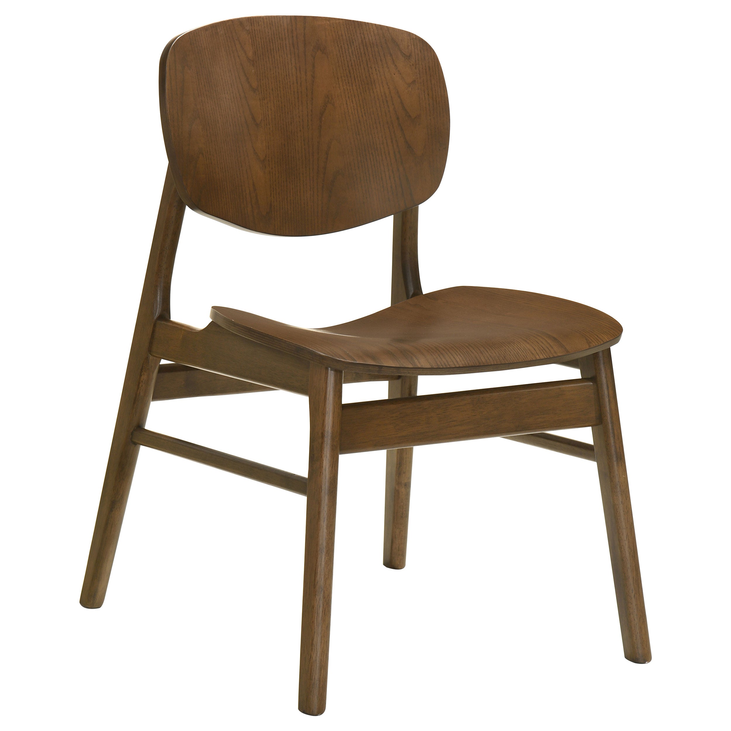 Franklin 5-piece 54-inch Round Dining Table Set Dark Brown — view 6
