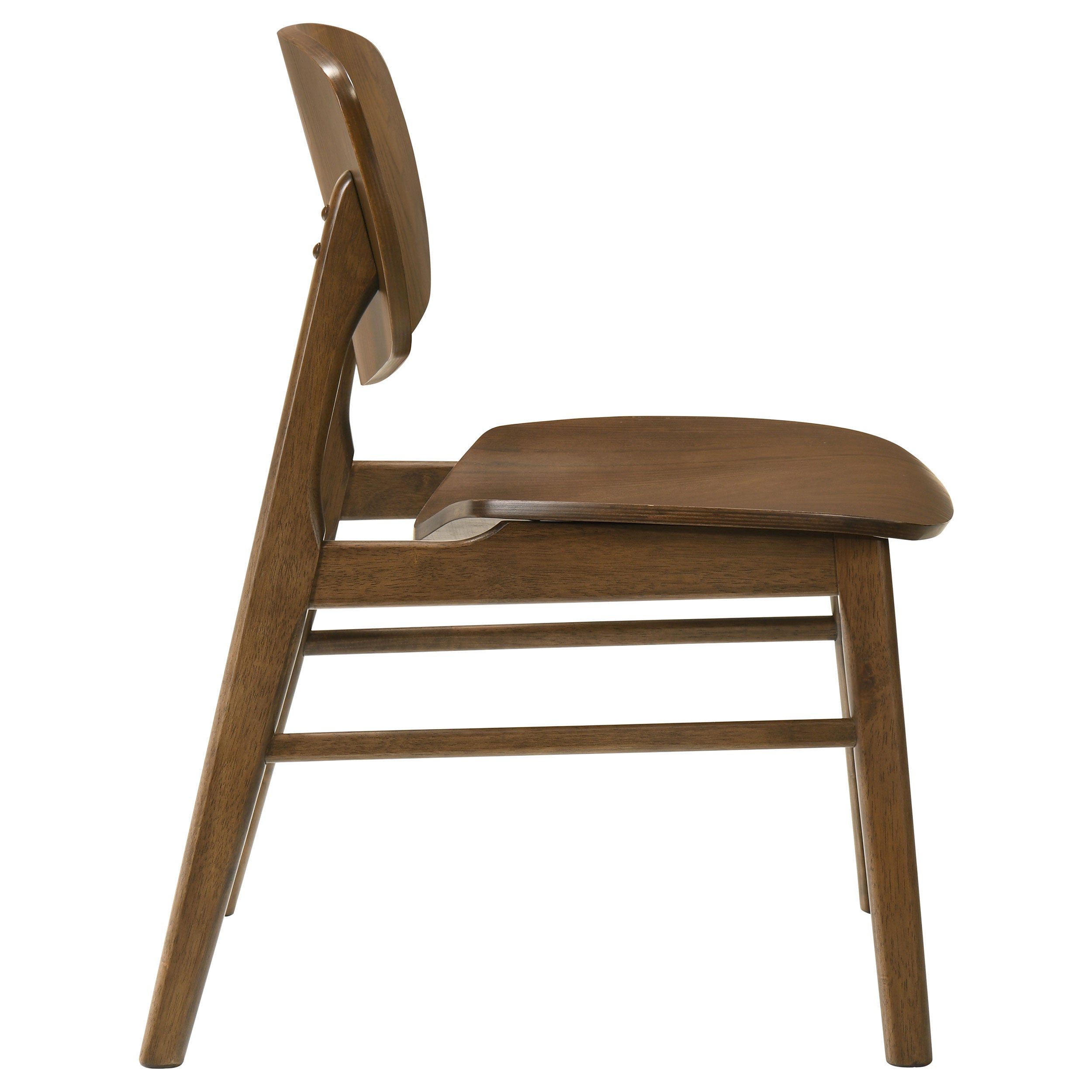 Benford Dining Side Chair Wood Seat Dark Brown (Set of 2) — view 9