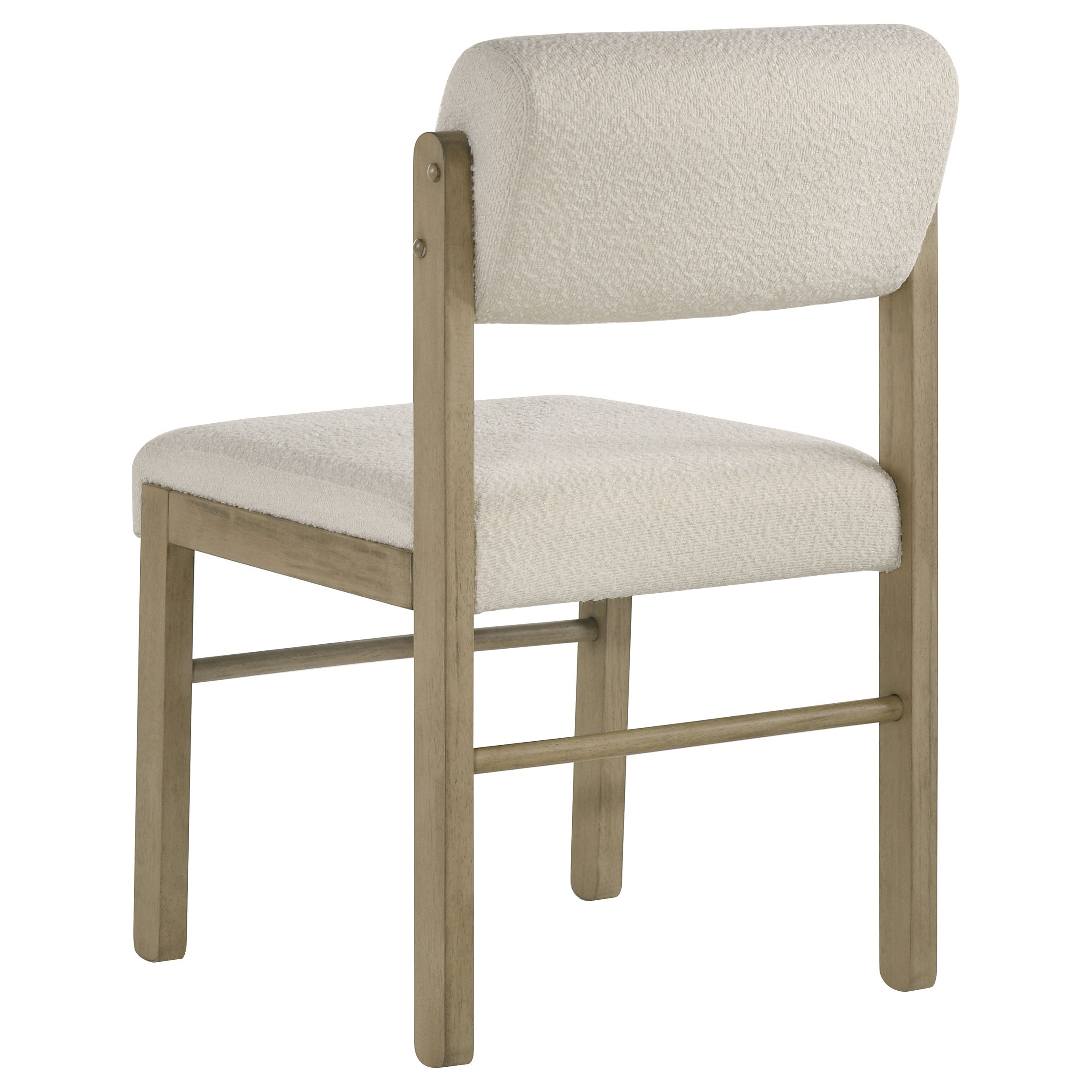 Hamlyn 5-piece Round Wood Dining Set Cream and Natural Oak — view 7