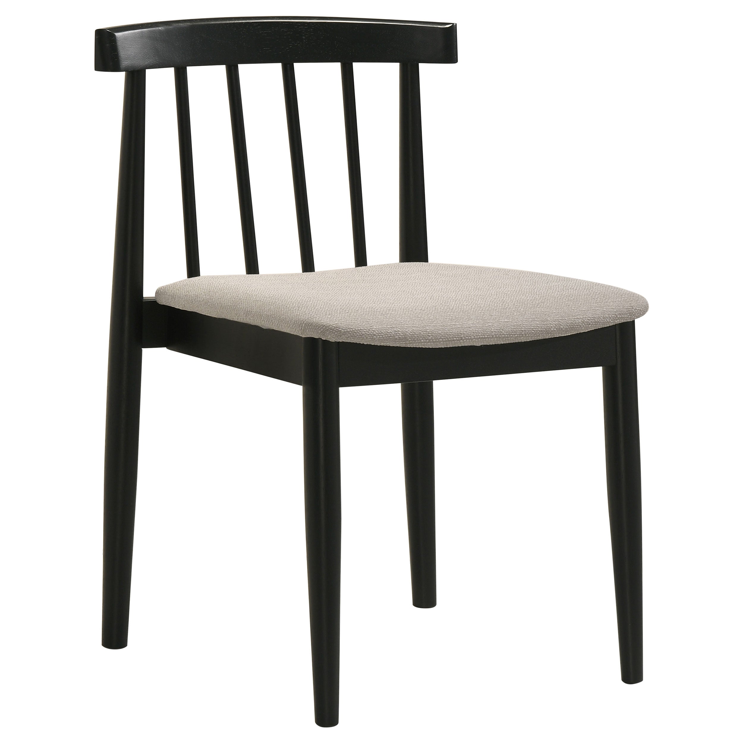 Strouse 5-piece Dining Set Wheat and Black — view 6