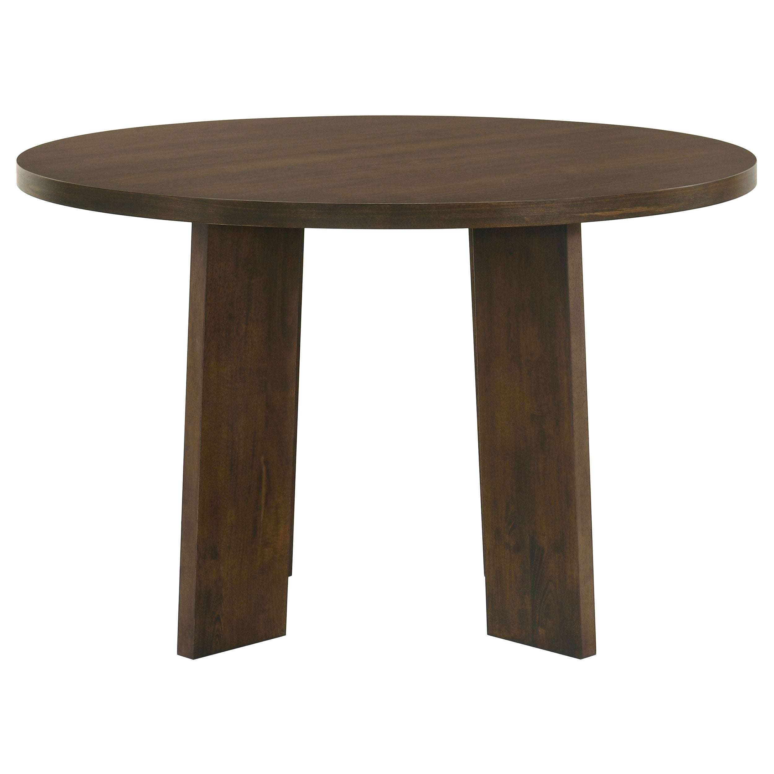 Strouse 5-piece Dining Set Cream and Walnut — view 4