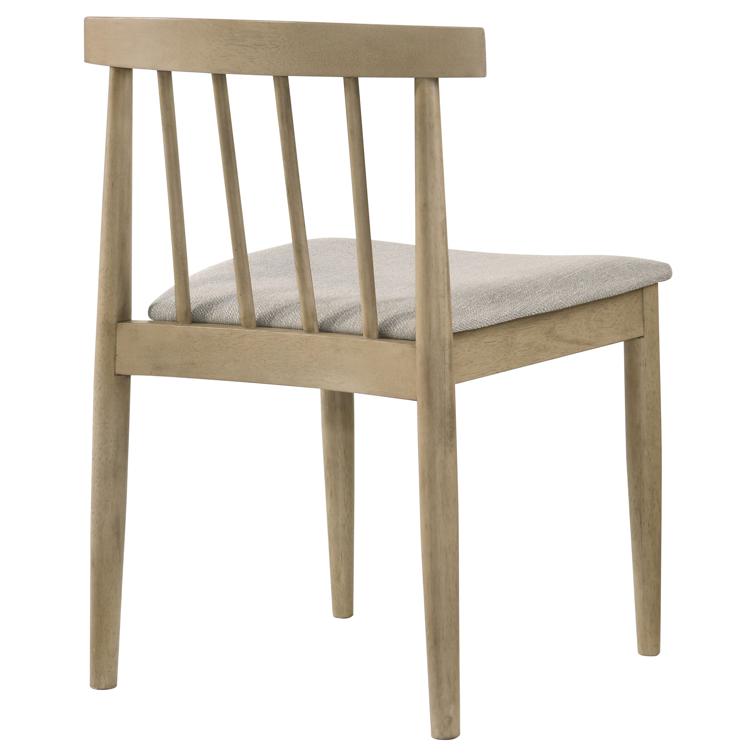 Cullen Dining Side Chair Upholstered Seat Natural Oak (Set of 2) — view 8