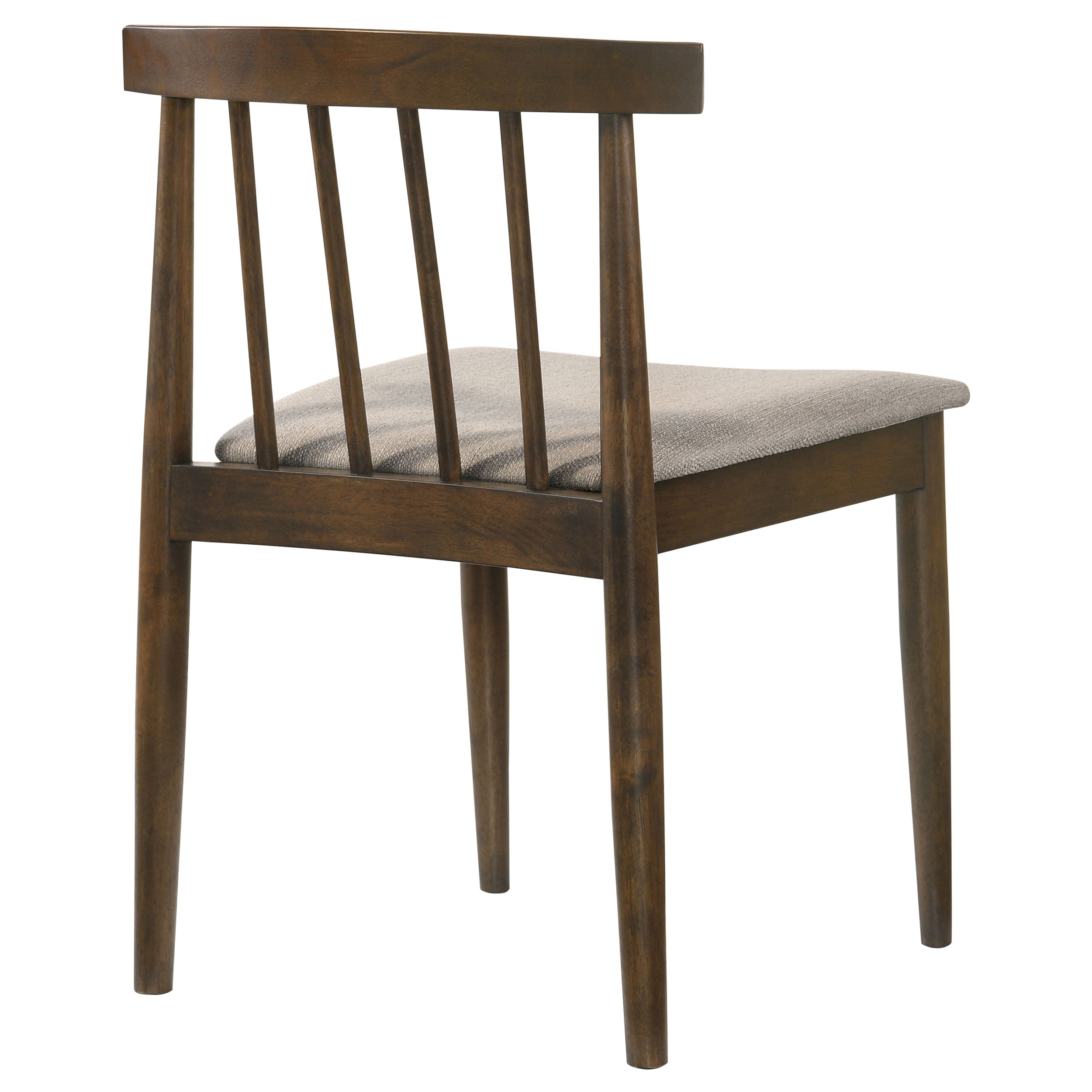 Cullen Dining Side Chair Upholstered Seat Walnut (Set of 2) — view 8