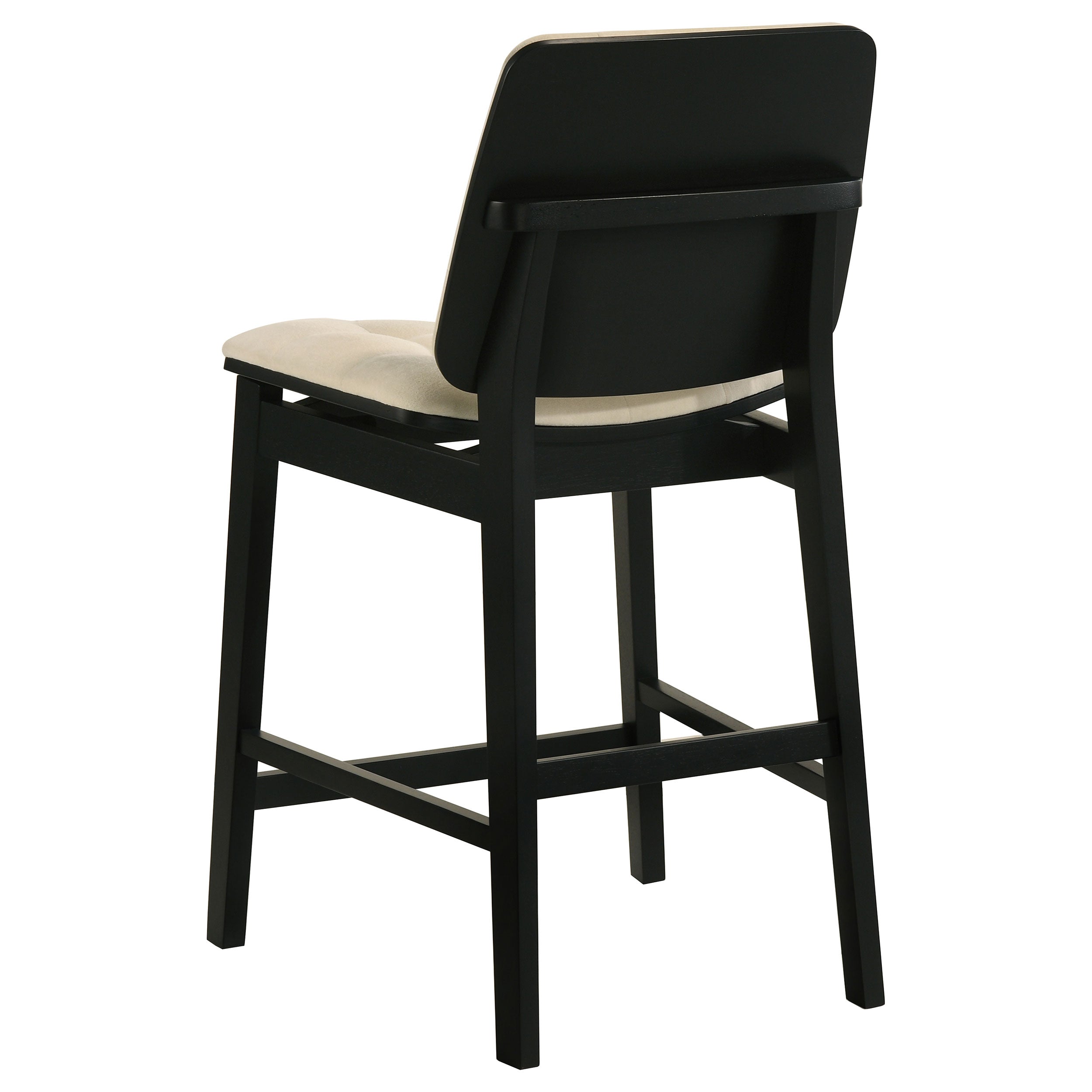 Decker 7-piece 70-inch Rectangular Counter Height Dining Set Cream and Black — view 8