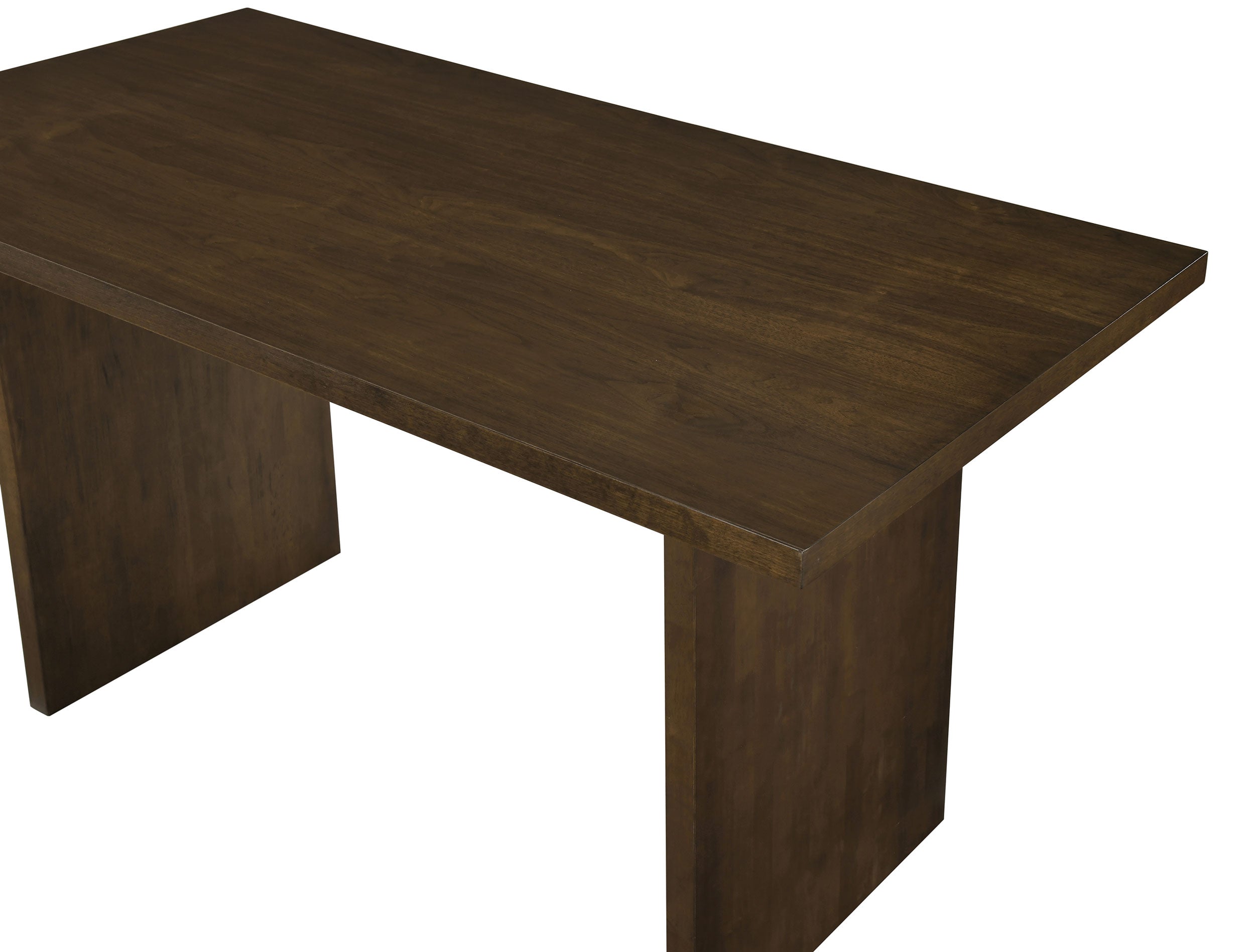 Decker 7-piece 70-inch Rectangular Counter Height Dining Set Cream and Walnut — view 9