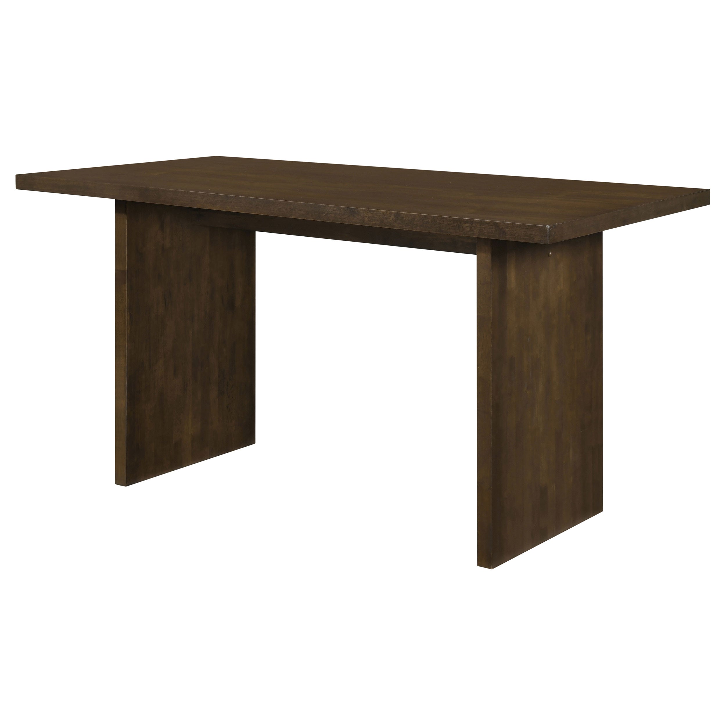 Decker 70-inch Rectangular Wood Counter Height Dining Table Dark Walnut — view 3