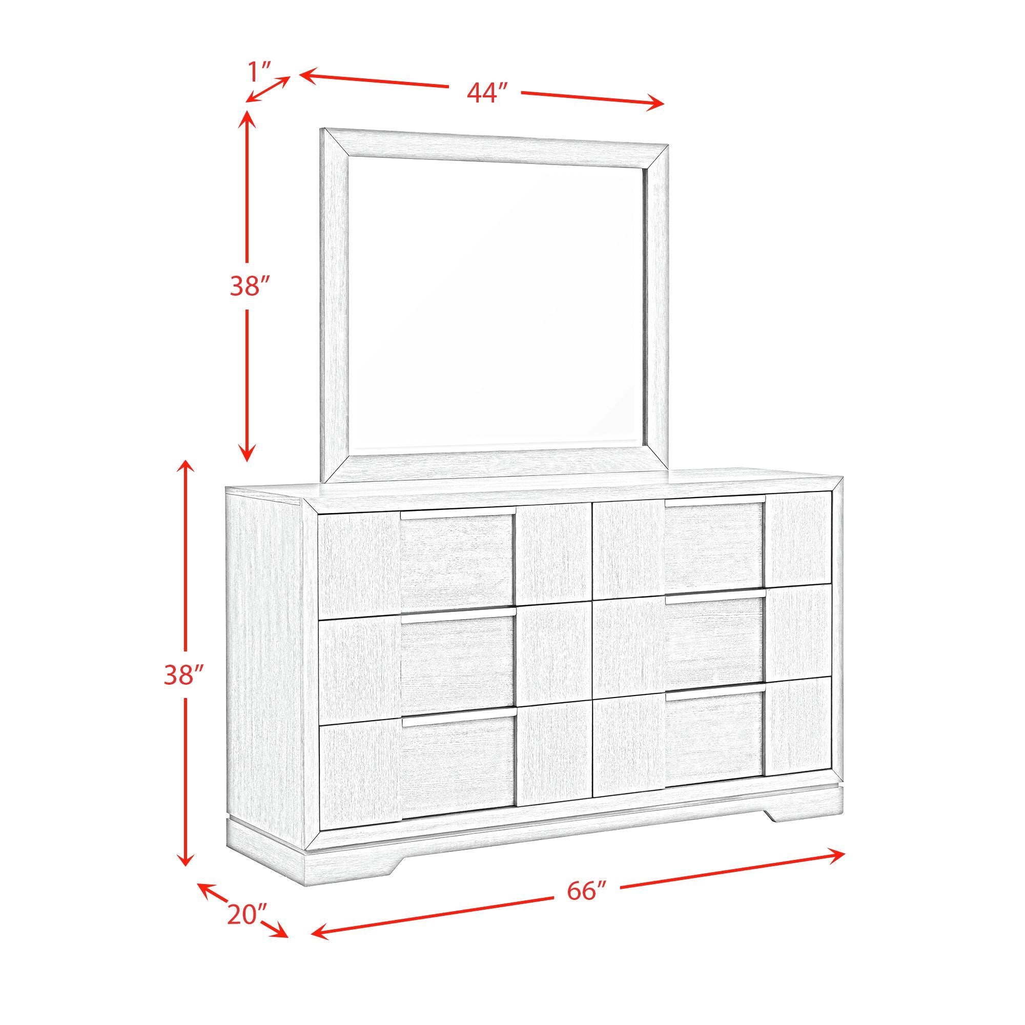 Kelis - 4 Piece Bedroom Set With Queen Panel Bed And LED - Gray - Atlantic Fine Furniture Melbourne FL