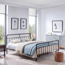 KING SIZE METAL BED